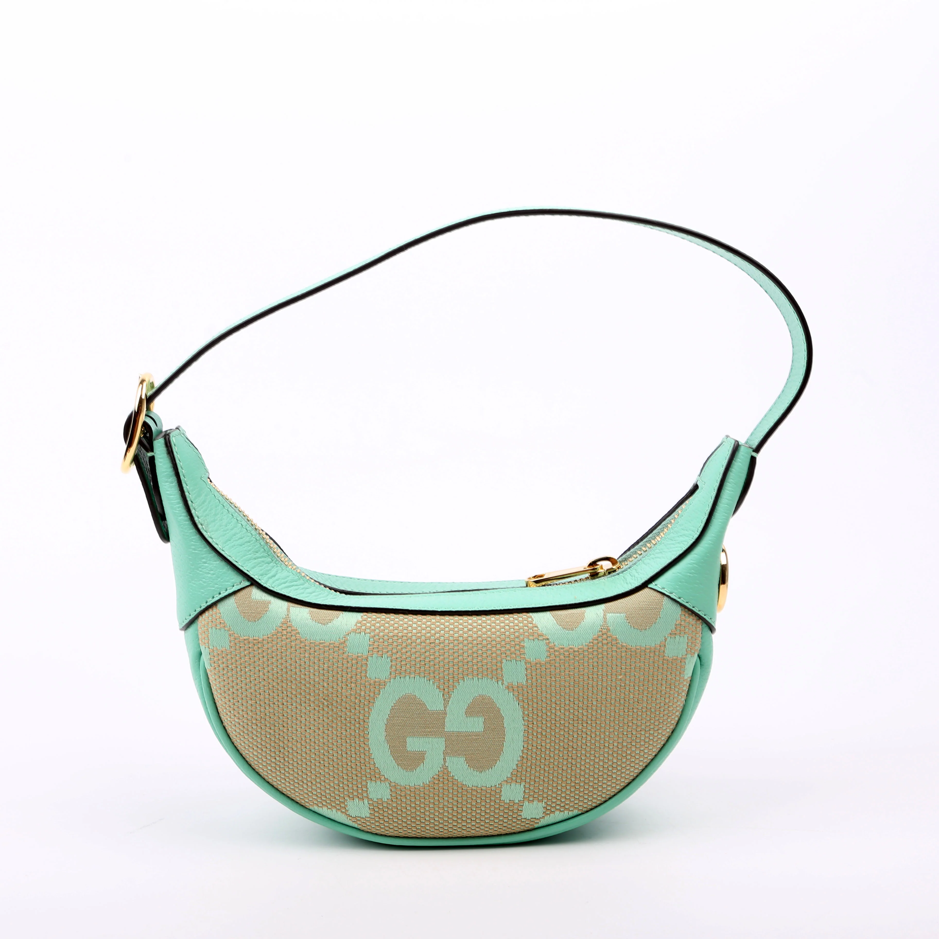 658551 Ophidia Jumbo GG Mini Bag Green - Image 3