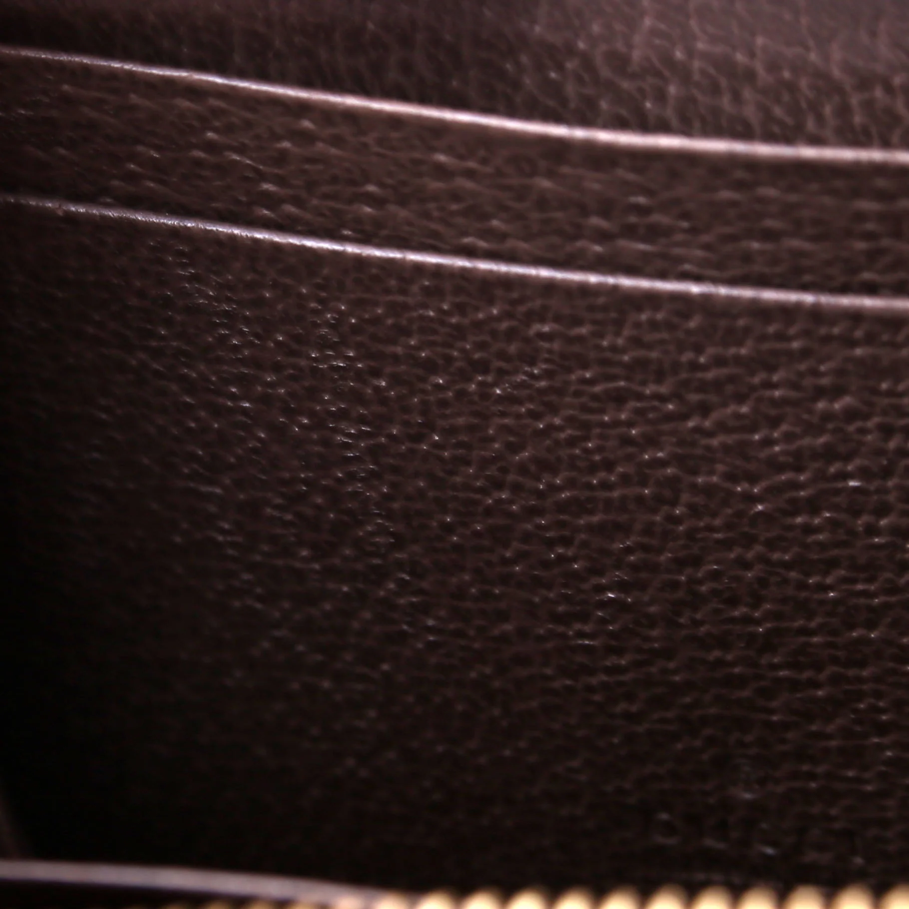 658552 GG Ophidia Zip Card Case Wallet Brown - Image 12