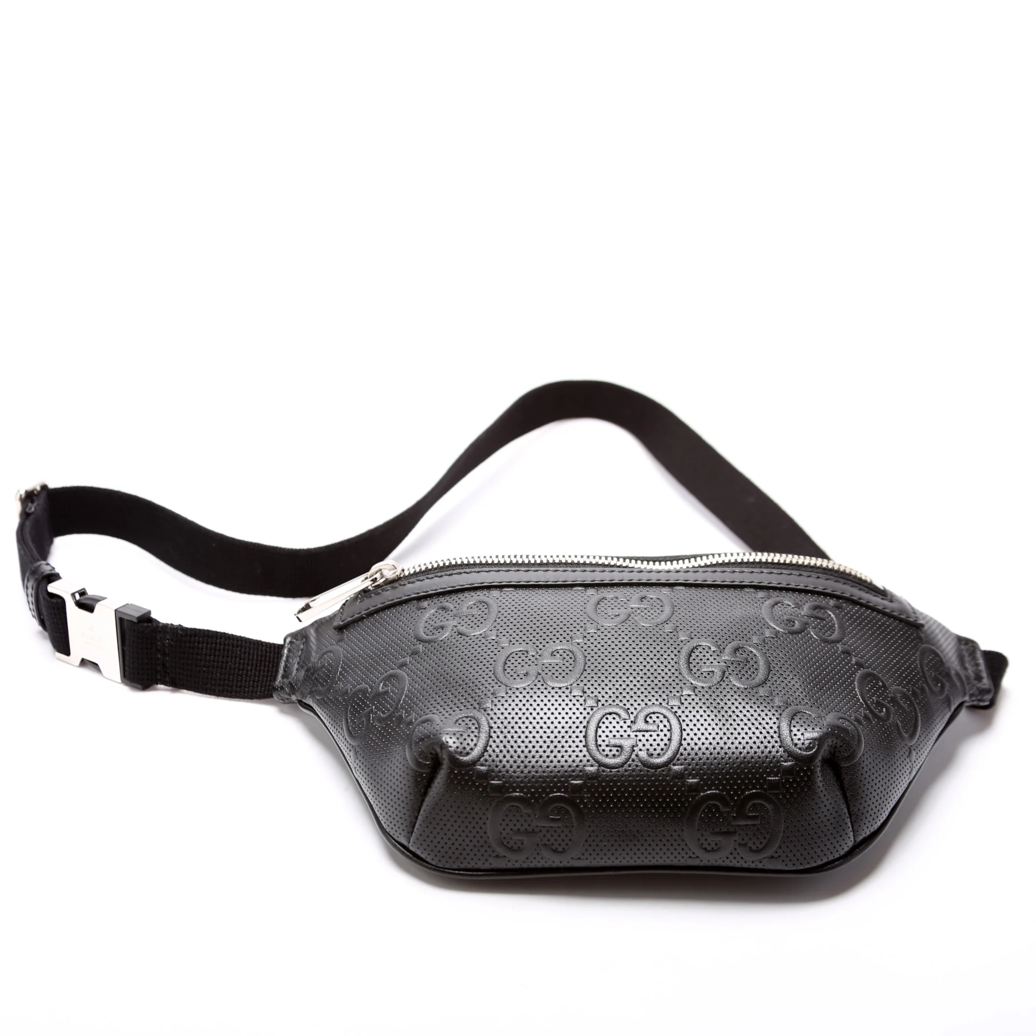 658582 GG Embossed Belt Bag - Image 4