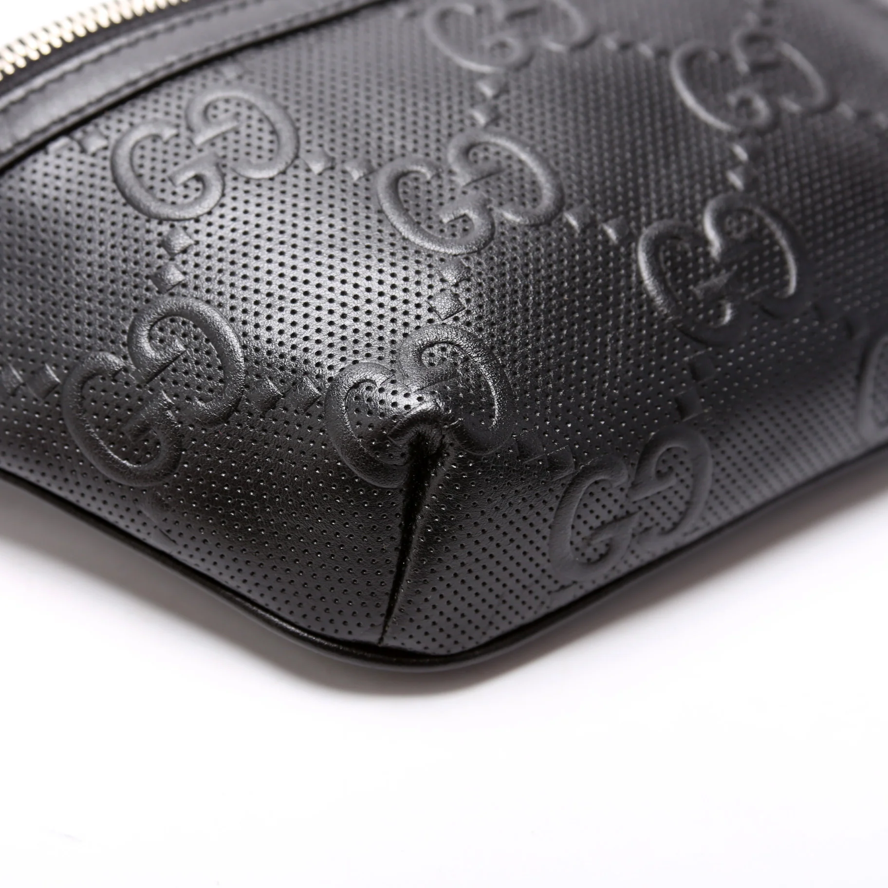658582 GG Embossed Belt Bag - Image 5