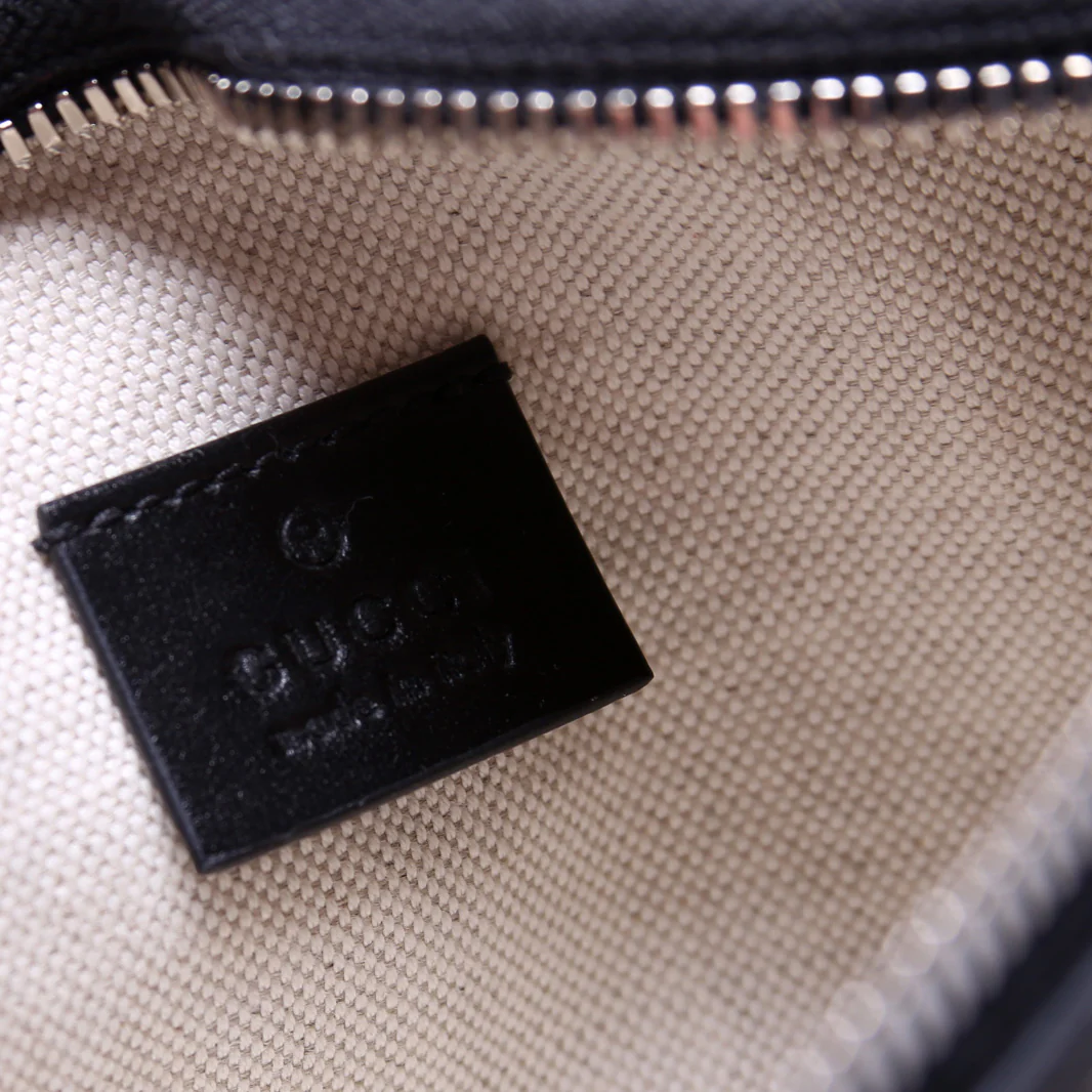658582 GG Embossed Belt Bag - Image 9