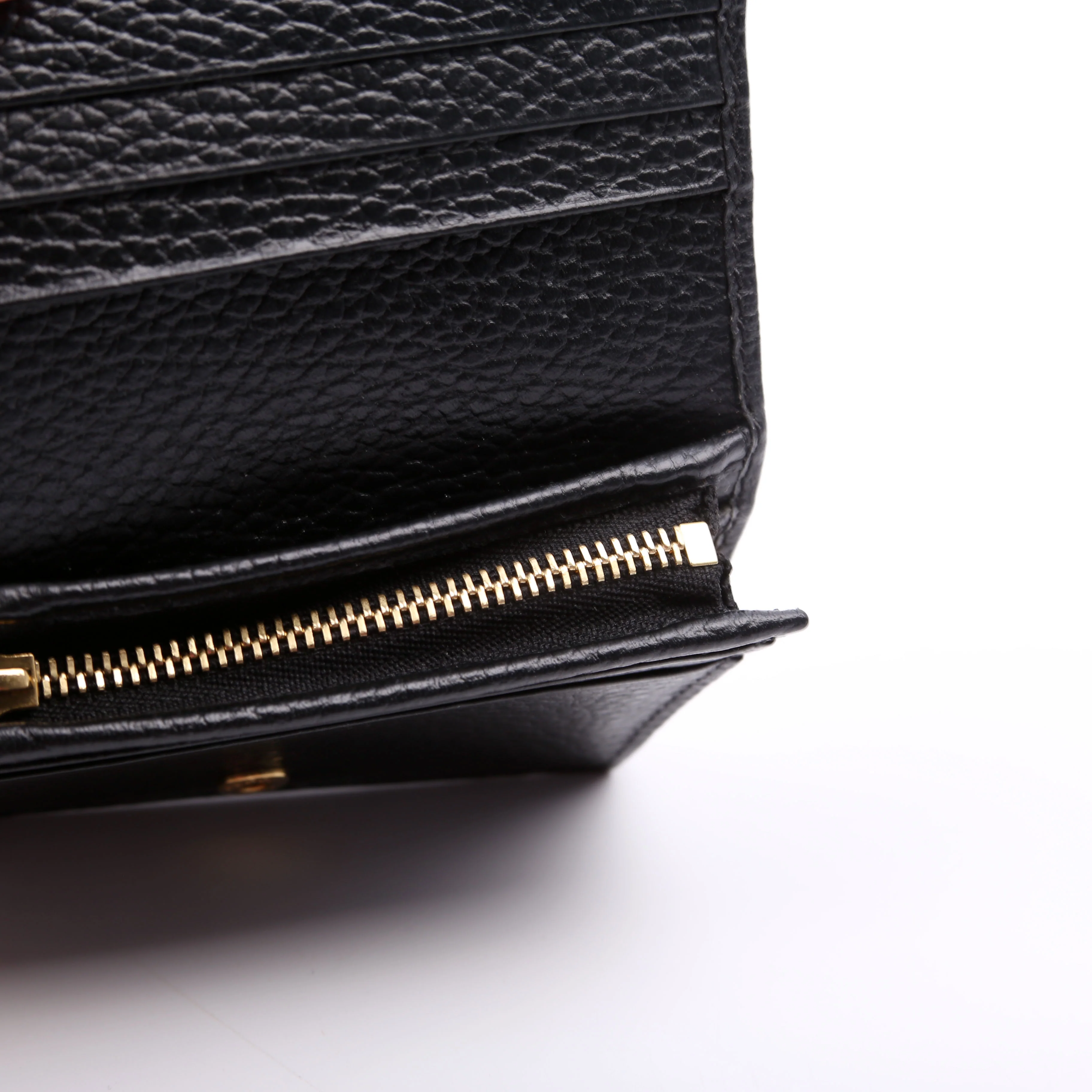 658610 GG Supreme Marmont Card Case Black - Image 10