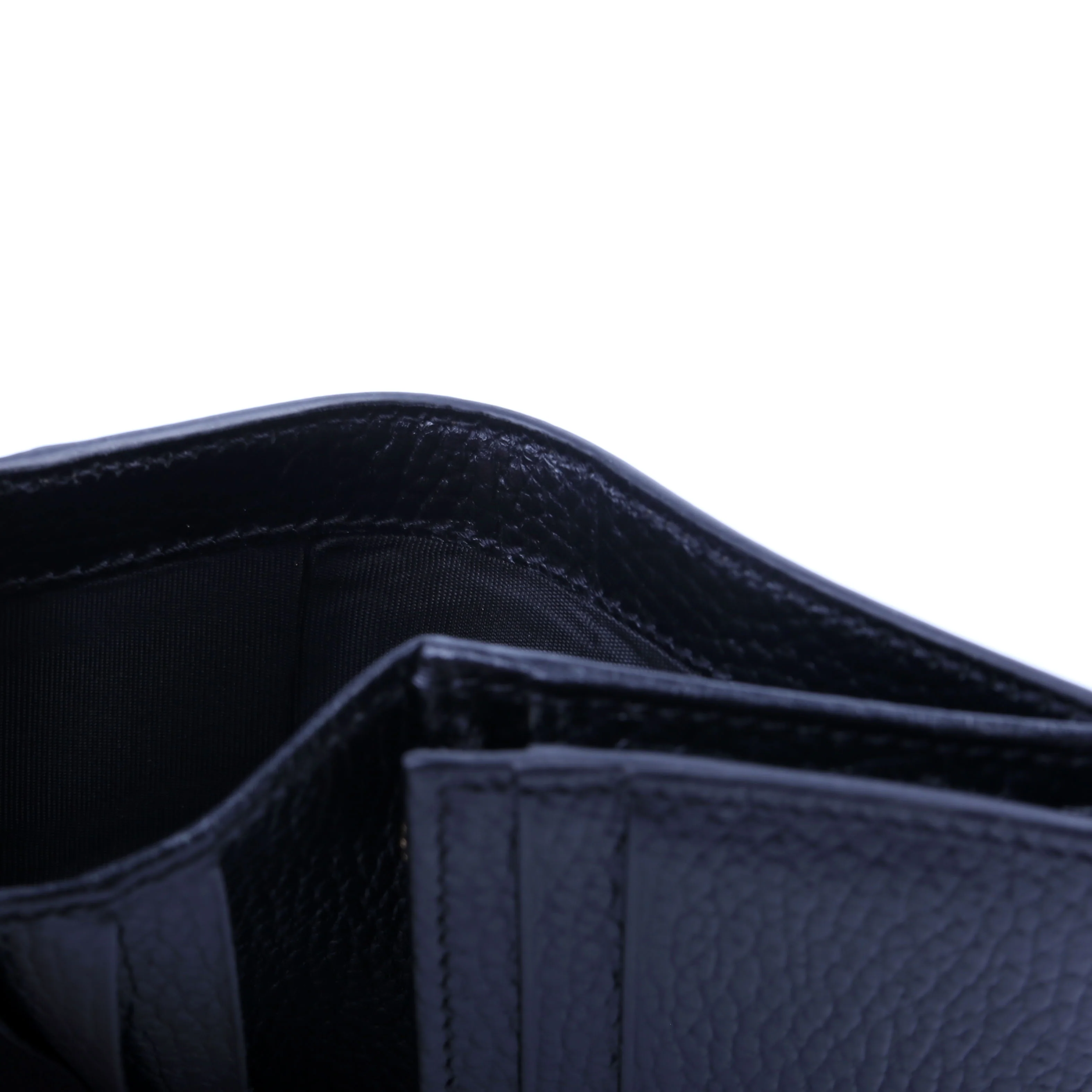 658610 GG Supreme Marmont Card Case Black - Image 12