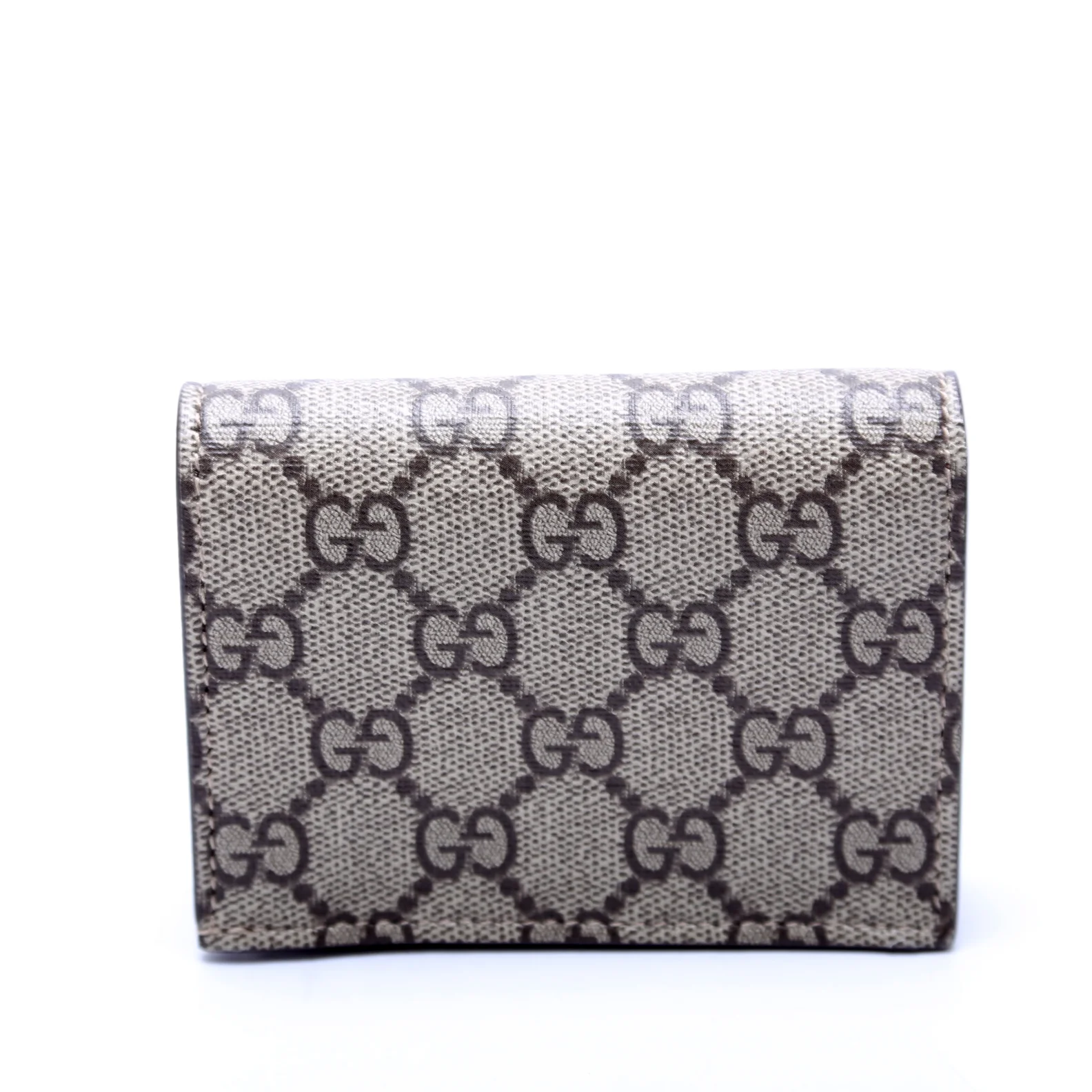 658610 GG Supreme Marmont Card Case Tan - Image 3