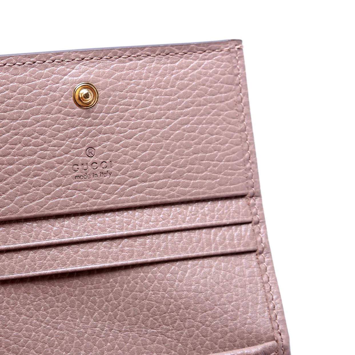 658610 GG Supreme Marmont Card Case Tan - Image 7