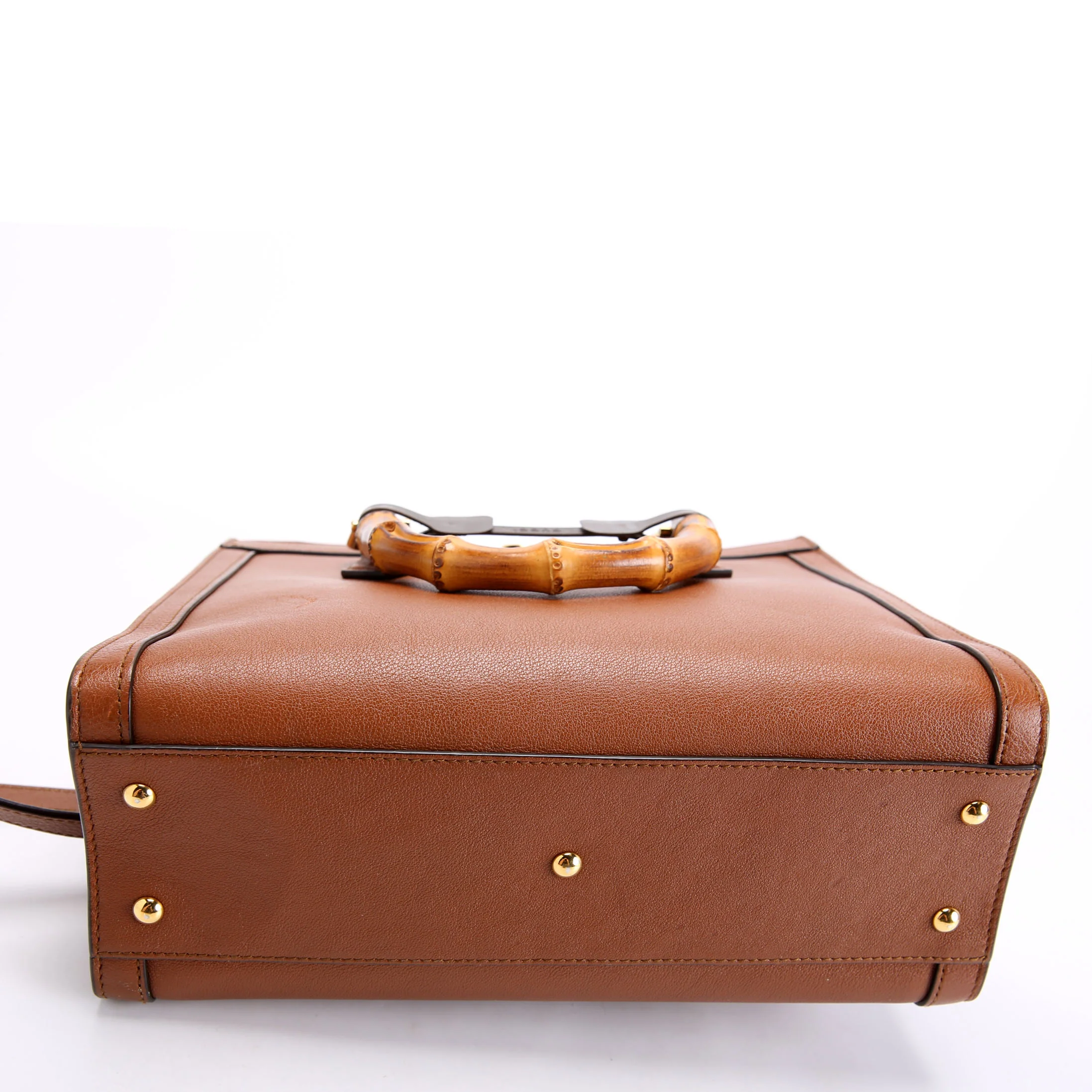 660195 Diana Small Leather Tote - Image 4