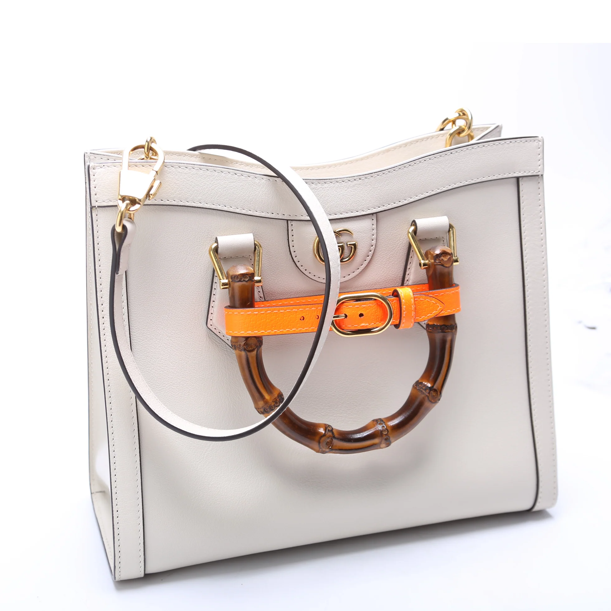 660195 Jumbo GG Canvas Diana Small Tote - Image 2