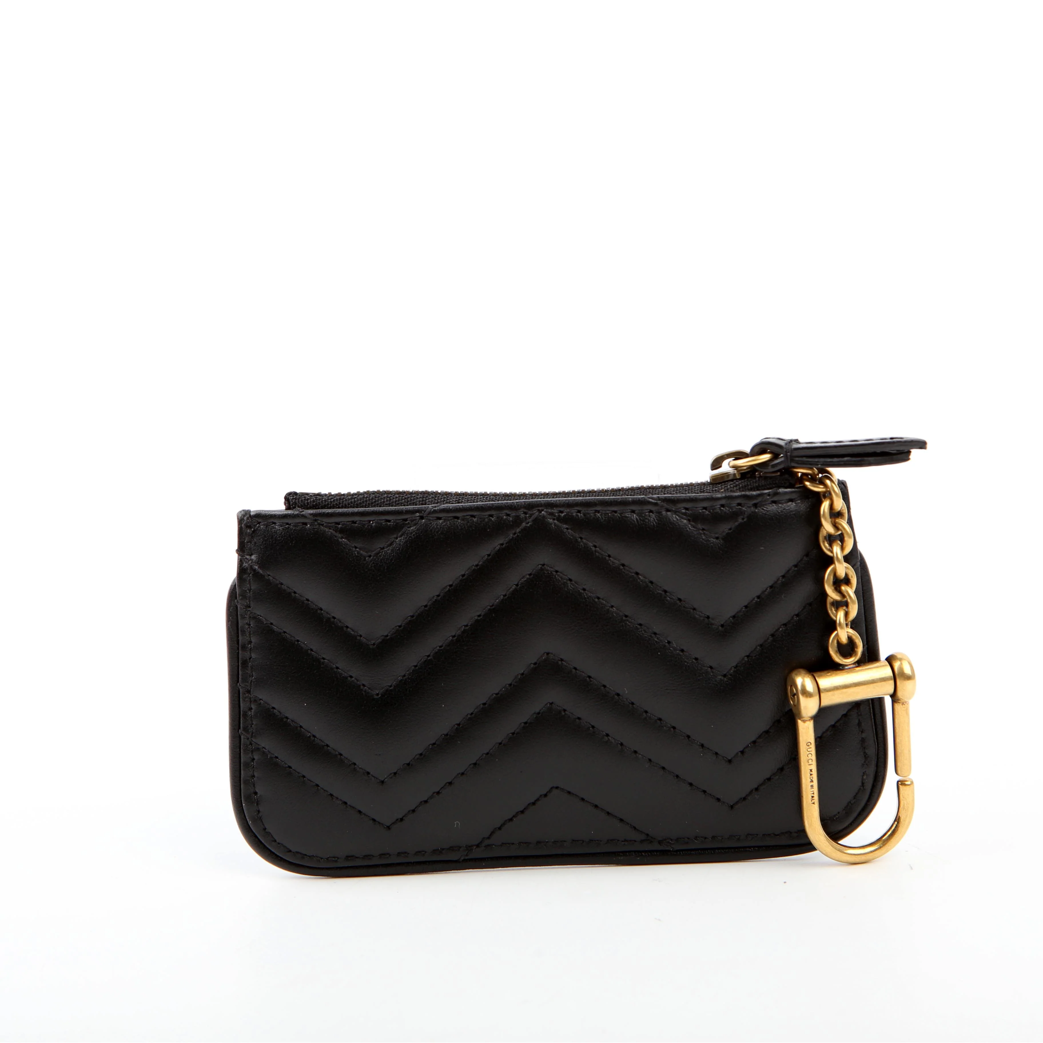 671773 GG Marmont Key Pouch Black - Image 3