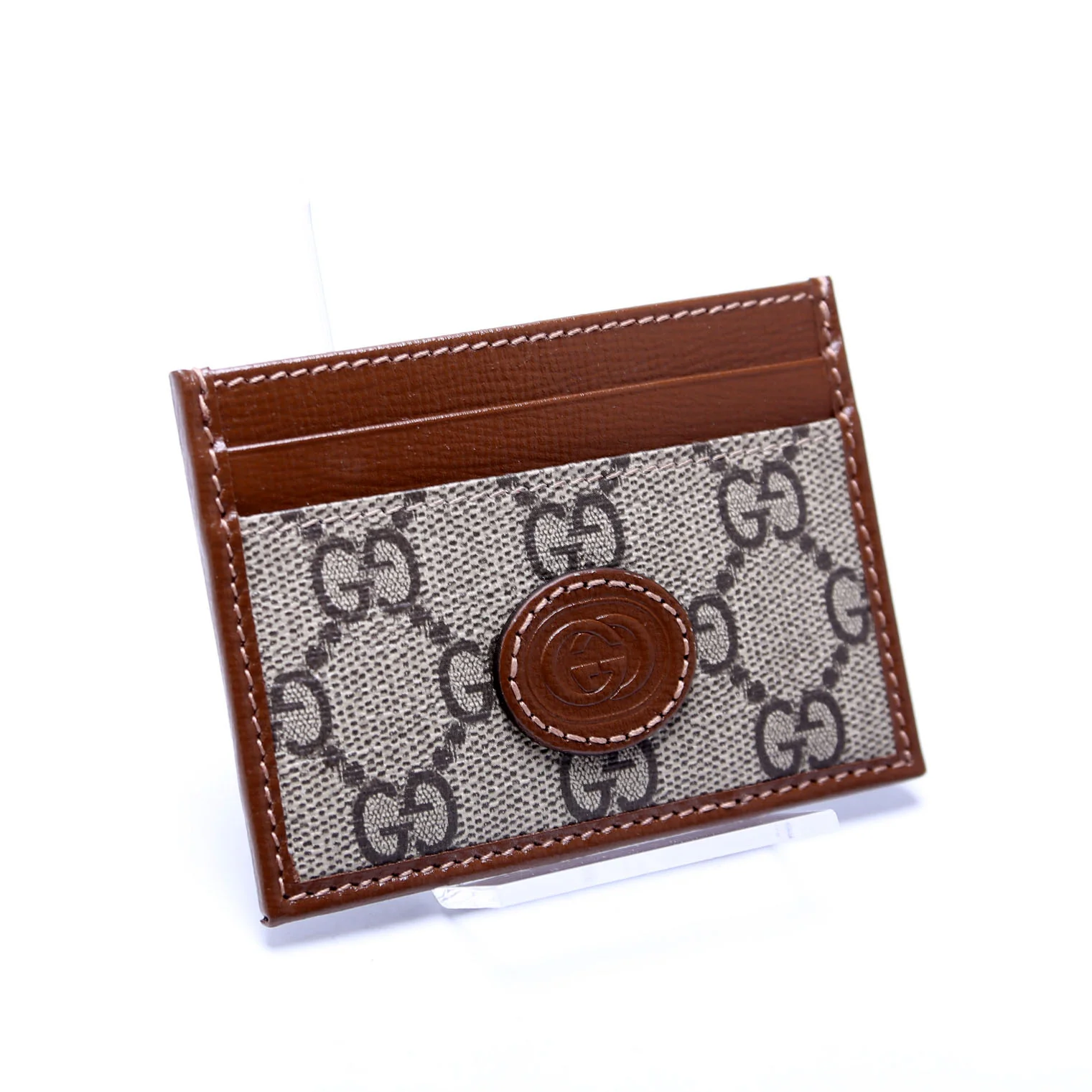 673002 GG Supreme Interlocking Card Holder - Image 2