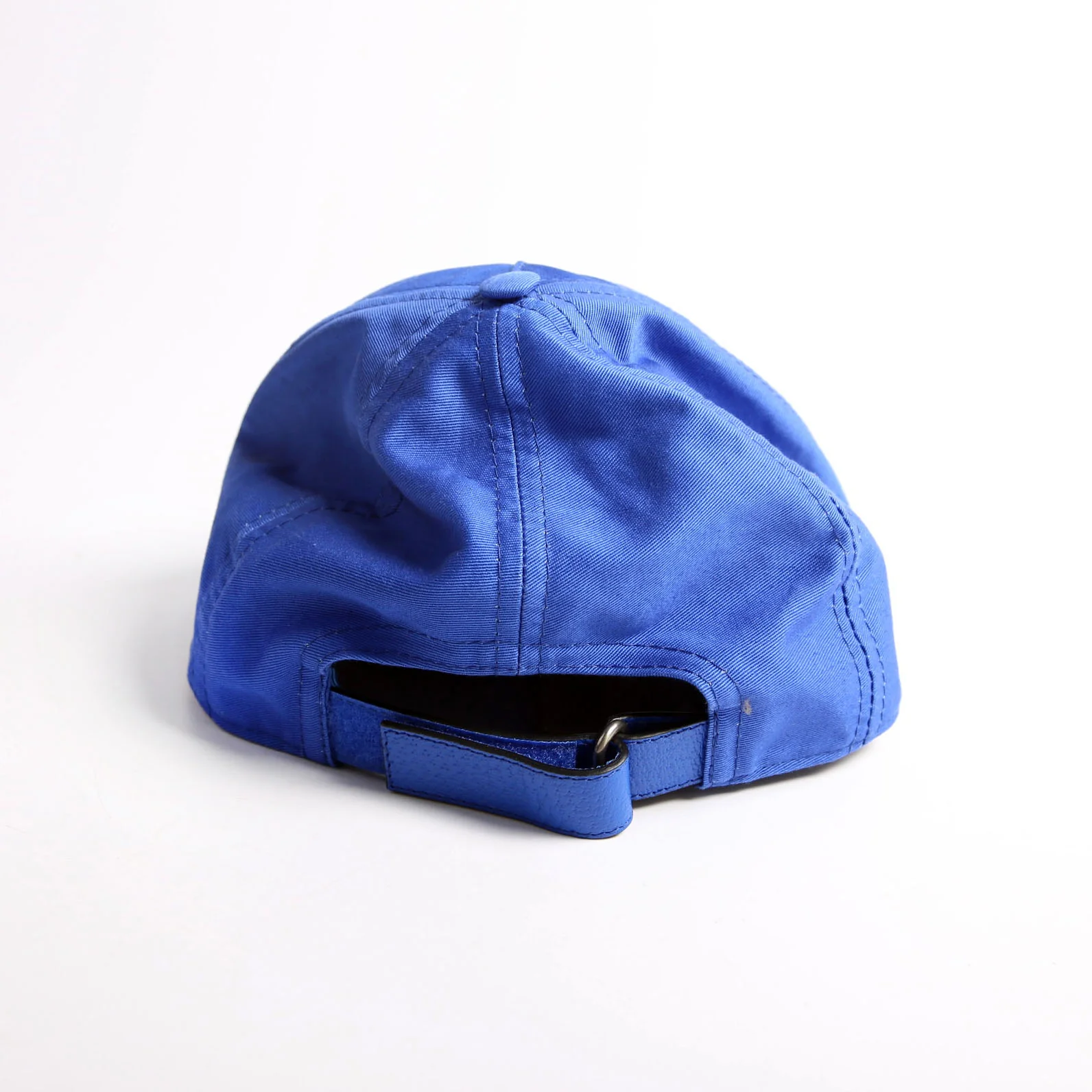 673081 100 Baseball Cap Hat Size Small Blue/White - Image 3