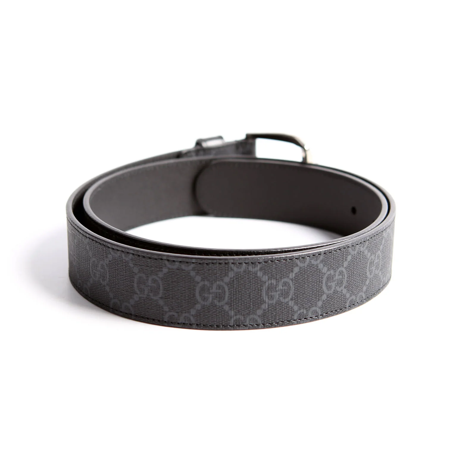 673921 GG Supreme Interlocking Belt Size 90/36 Black - Image 3