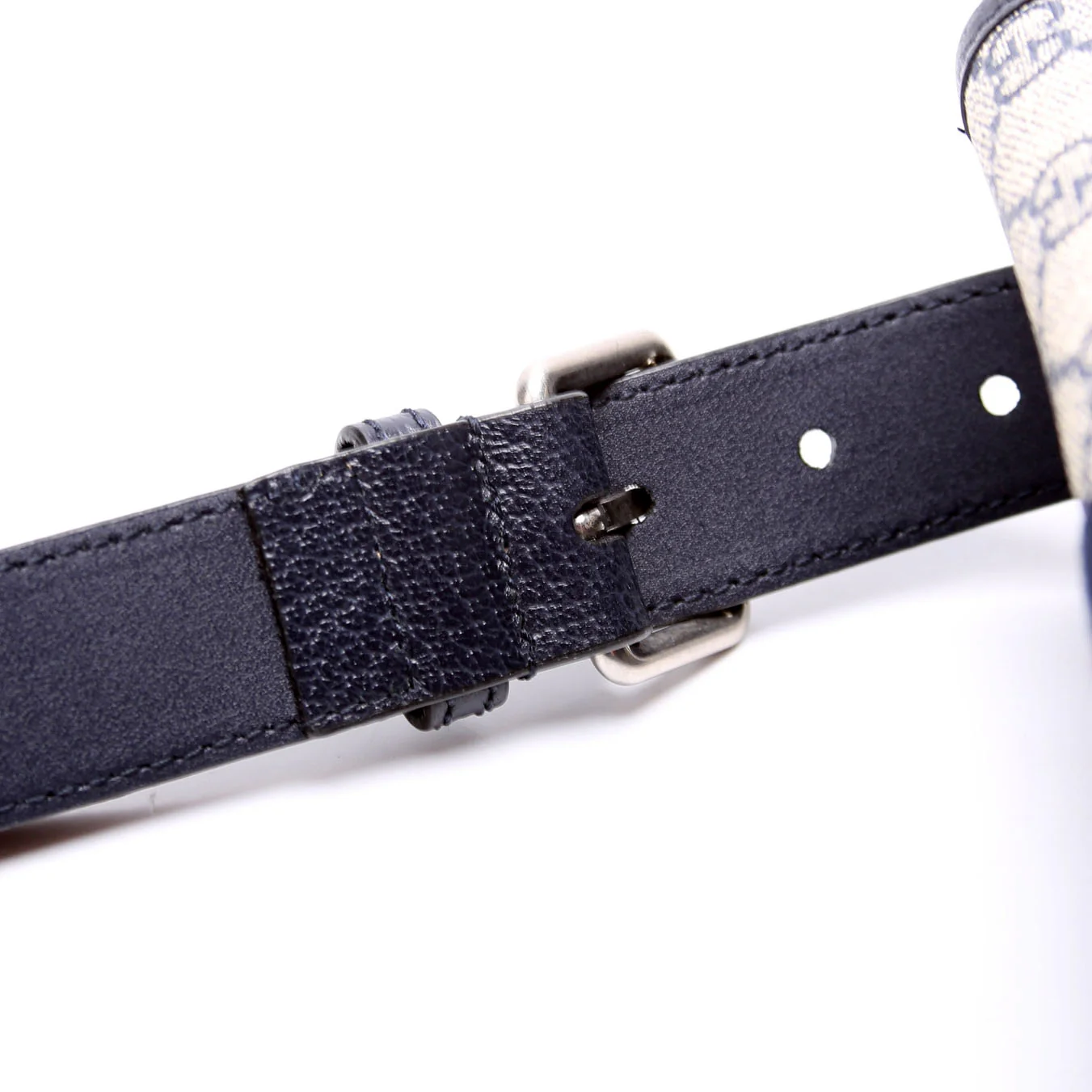 674081 GG Supreme Ophidia Belt Bag Navy - Image 8