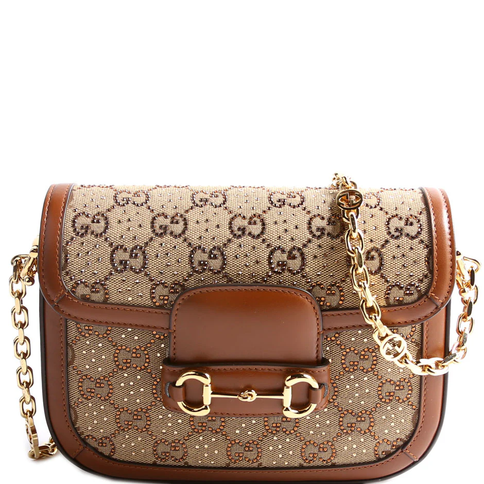 675801 GG Crystal 1955 Mini Shoulder Bag