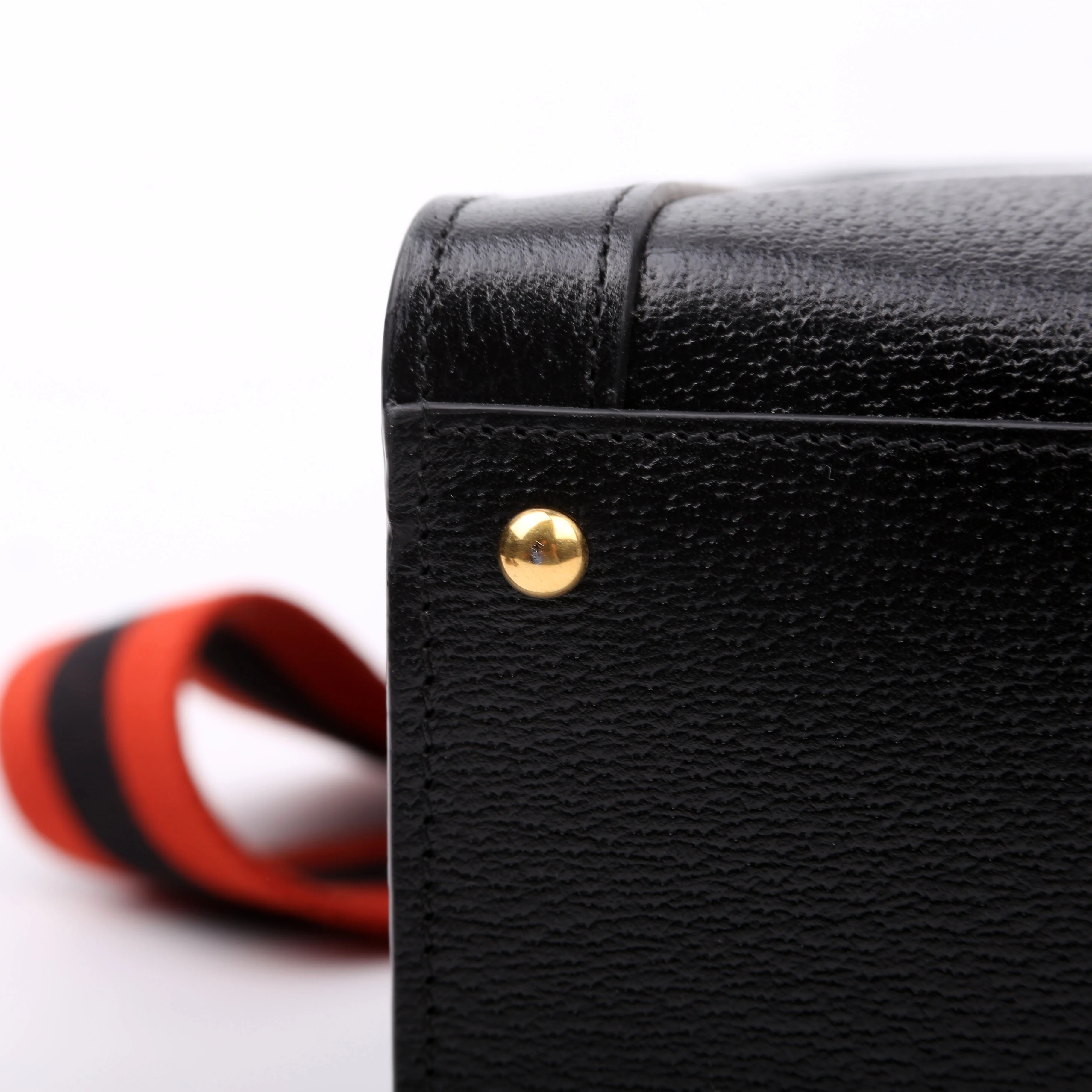 678842 Diana Tote Leather Medium Black - Image 10