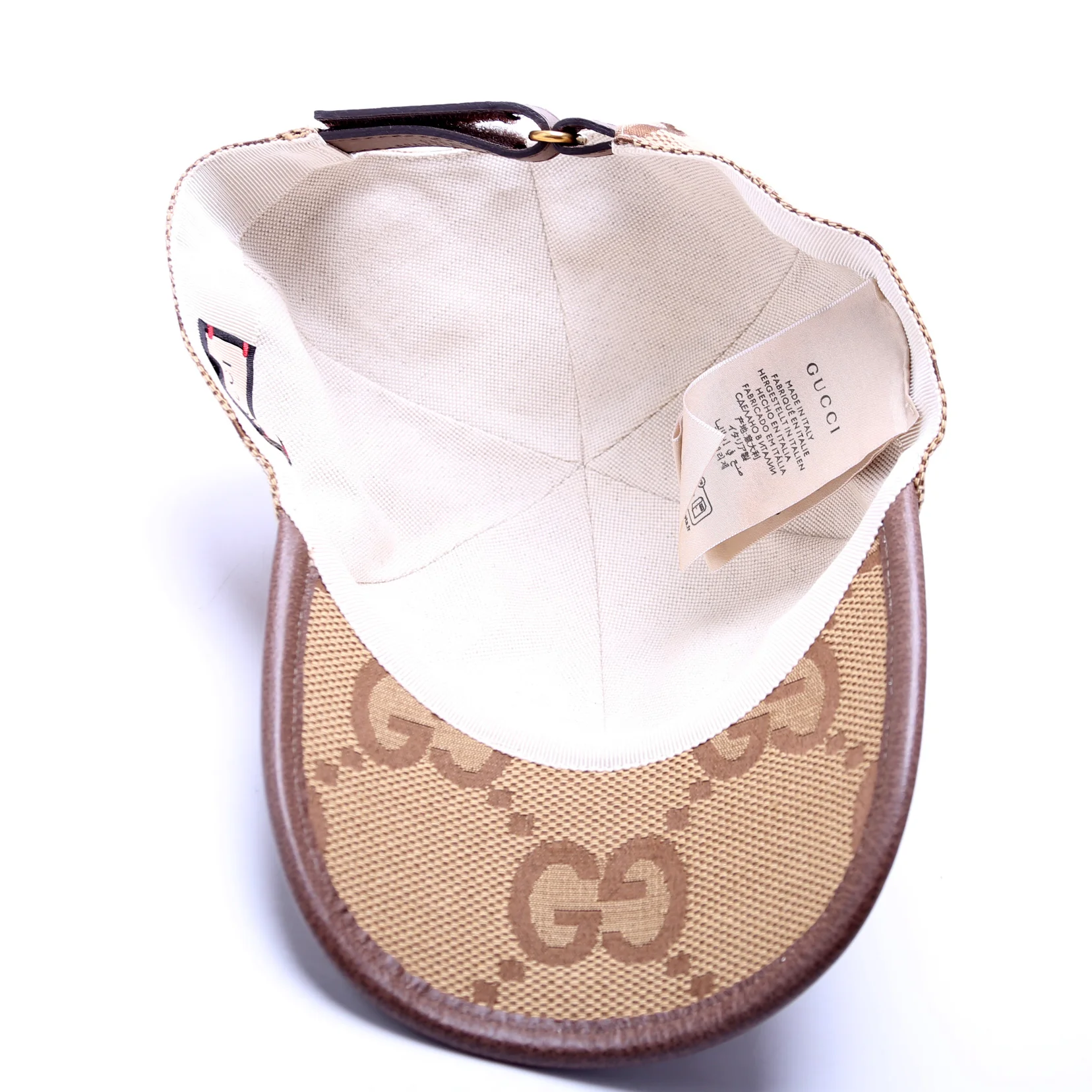 681264 Jumbo GG Baseball Cap Size XXL Brown - Image 5