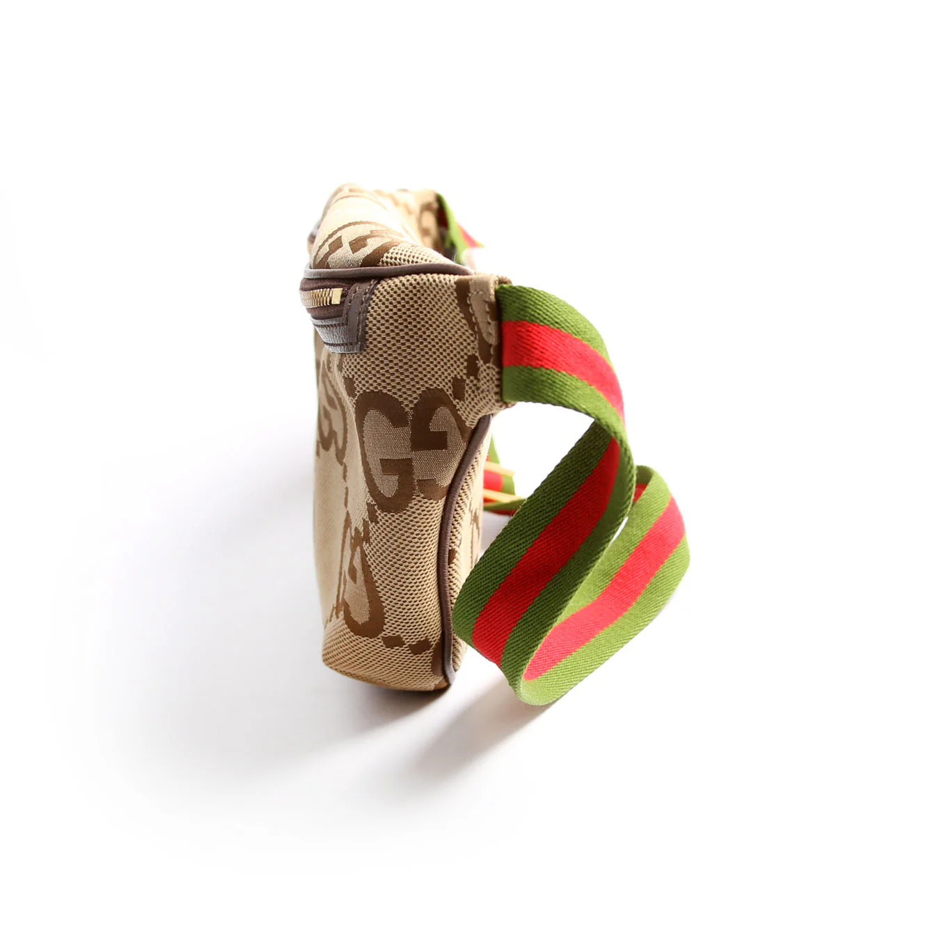 696031 Jumbo GG Canvas Belt Bag Tan/Brown - Image 4