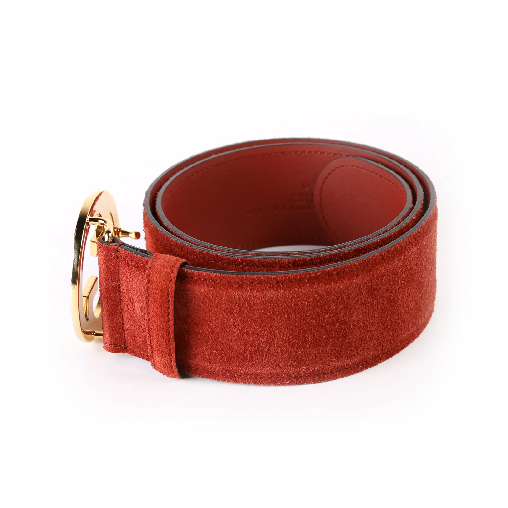 698598 Blondie Wide Suede Belt Size 80/32 - Image 4