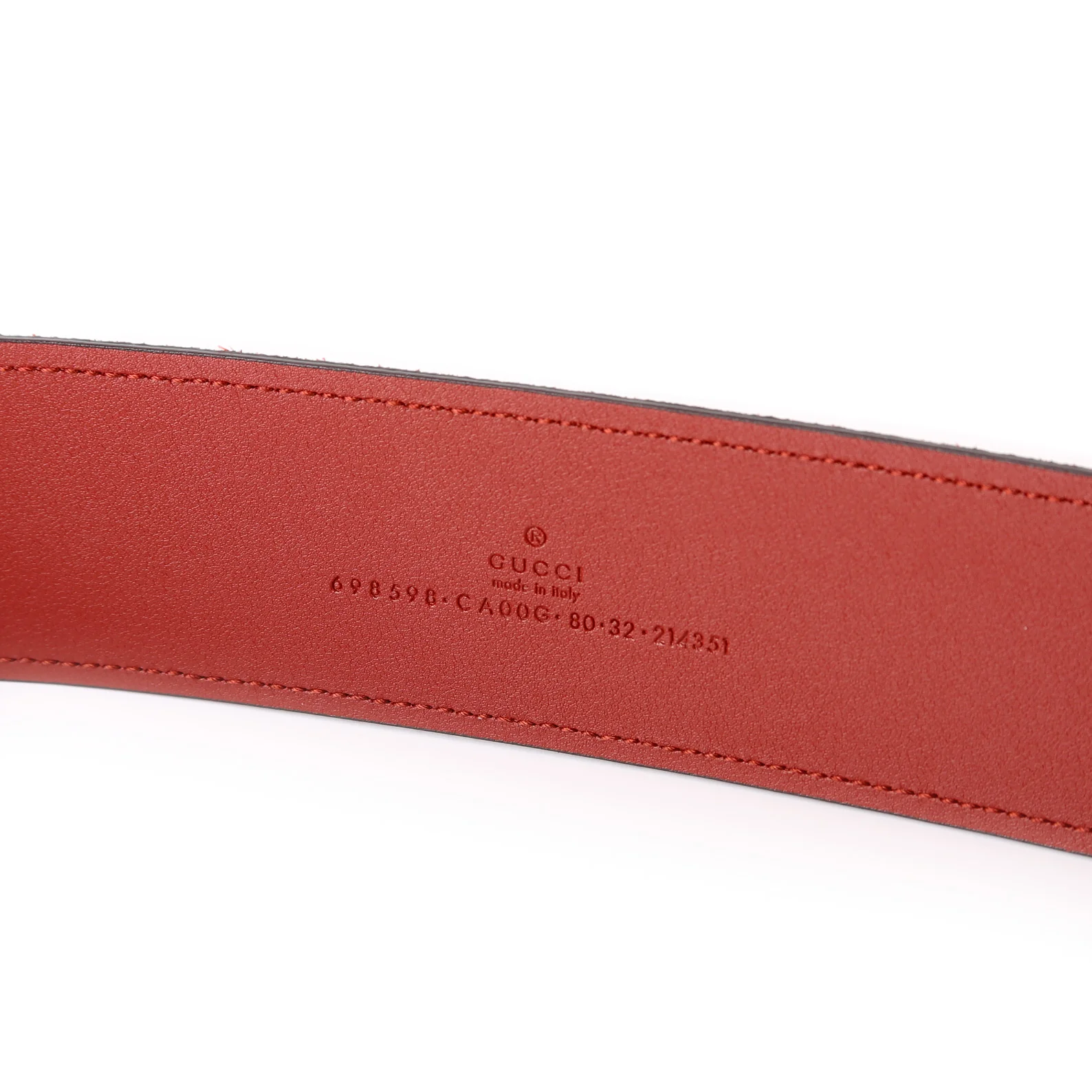 698598 Blondie Wide Suede Belt Size 80/32 - Image 5