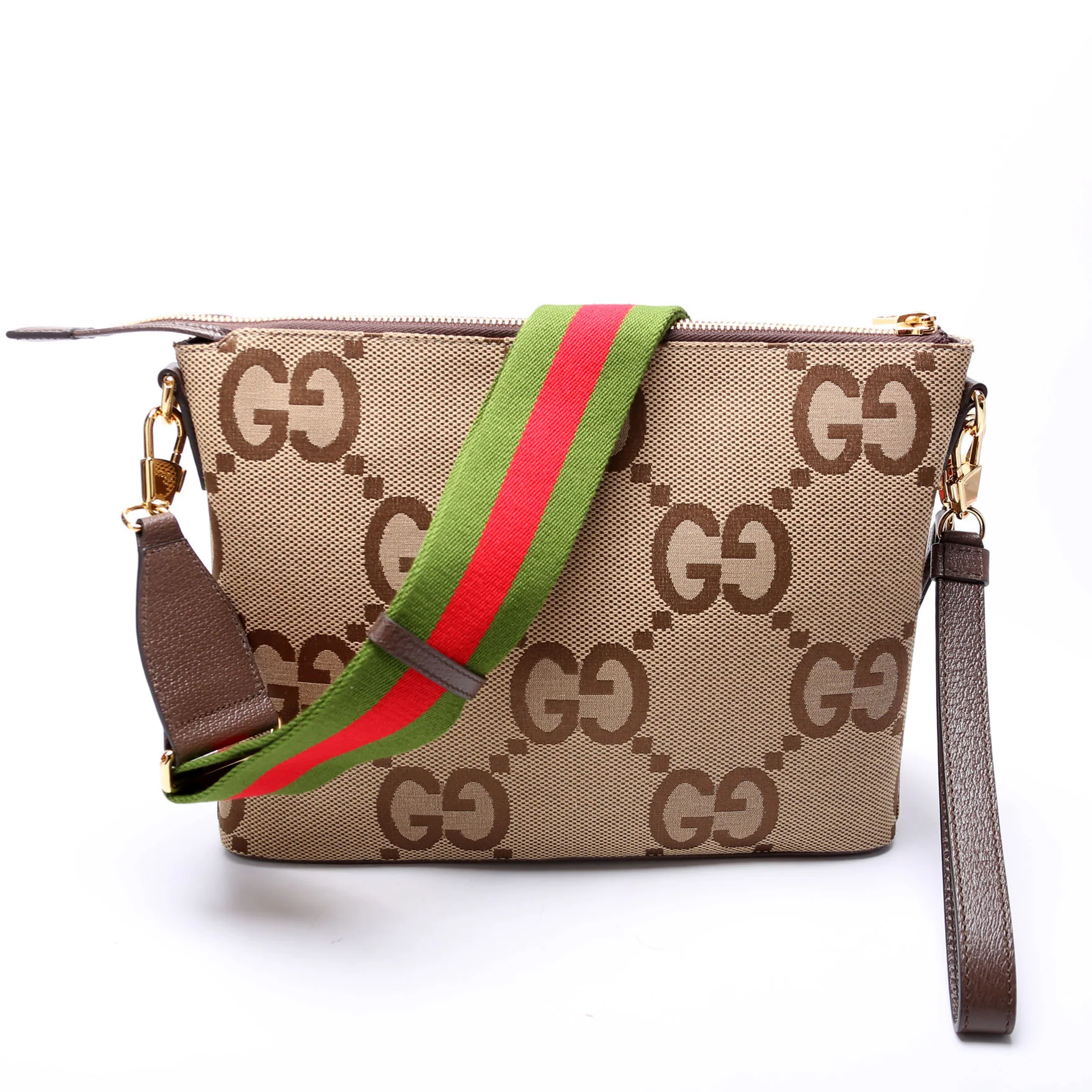 699130 Jumbo GG Messenger Brown - Image 3