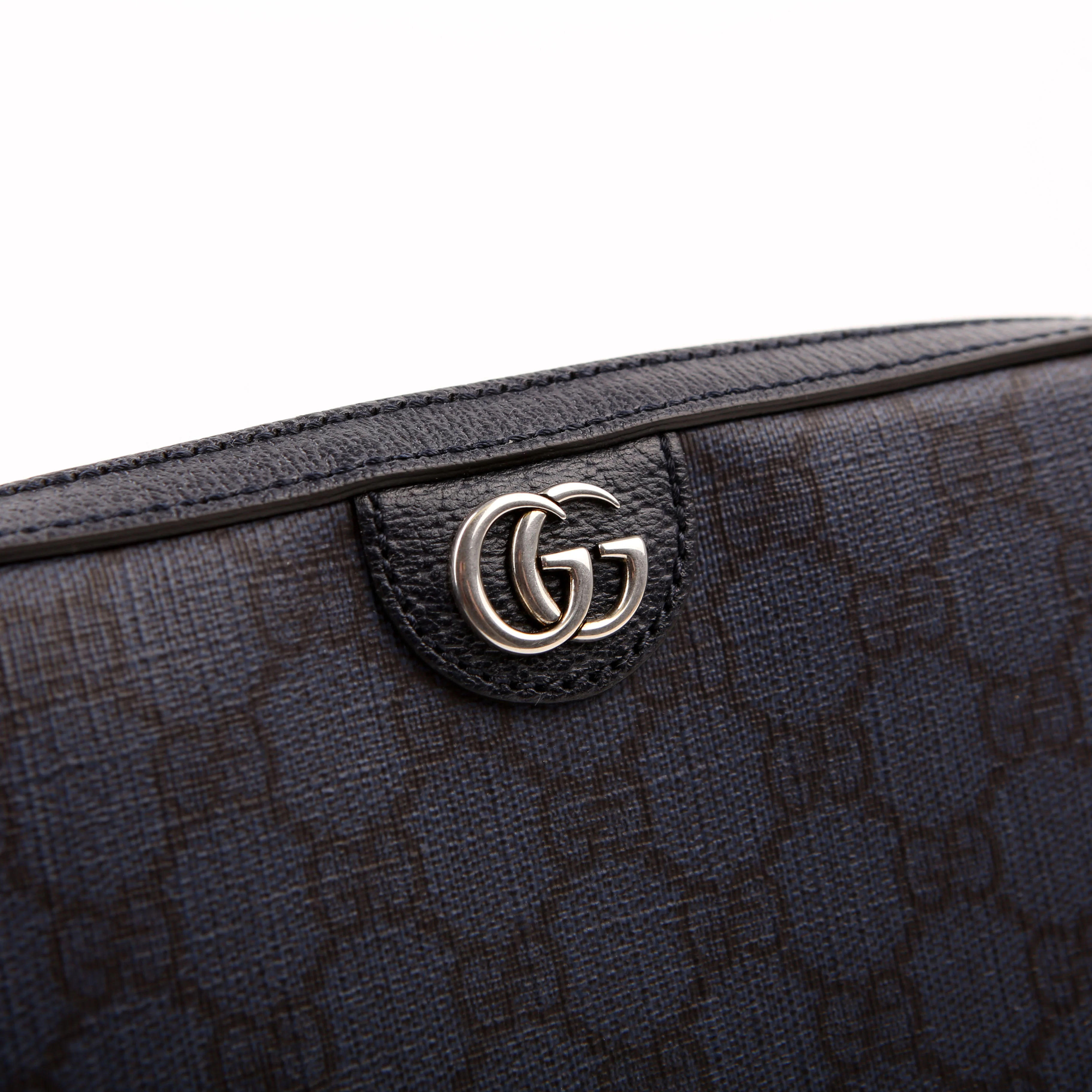 699439 GG Supreme Ophidia Wristlet Crossbody Blue - Image 7