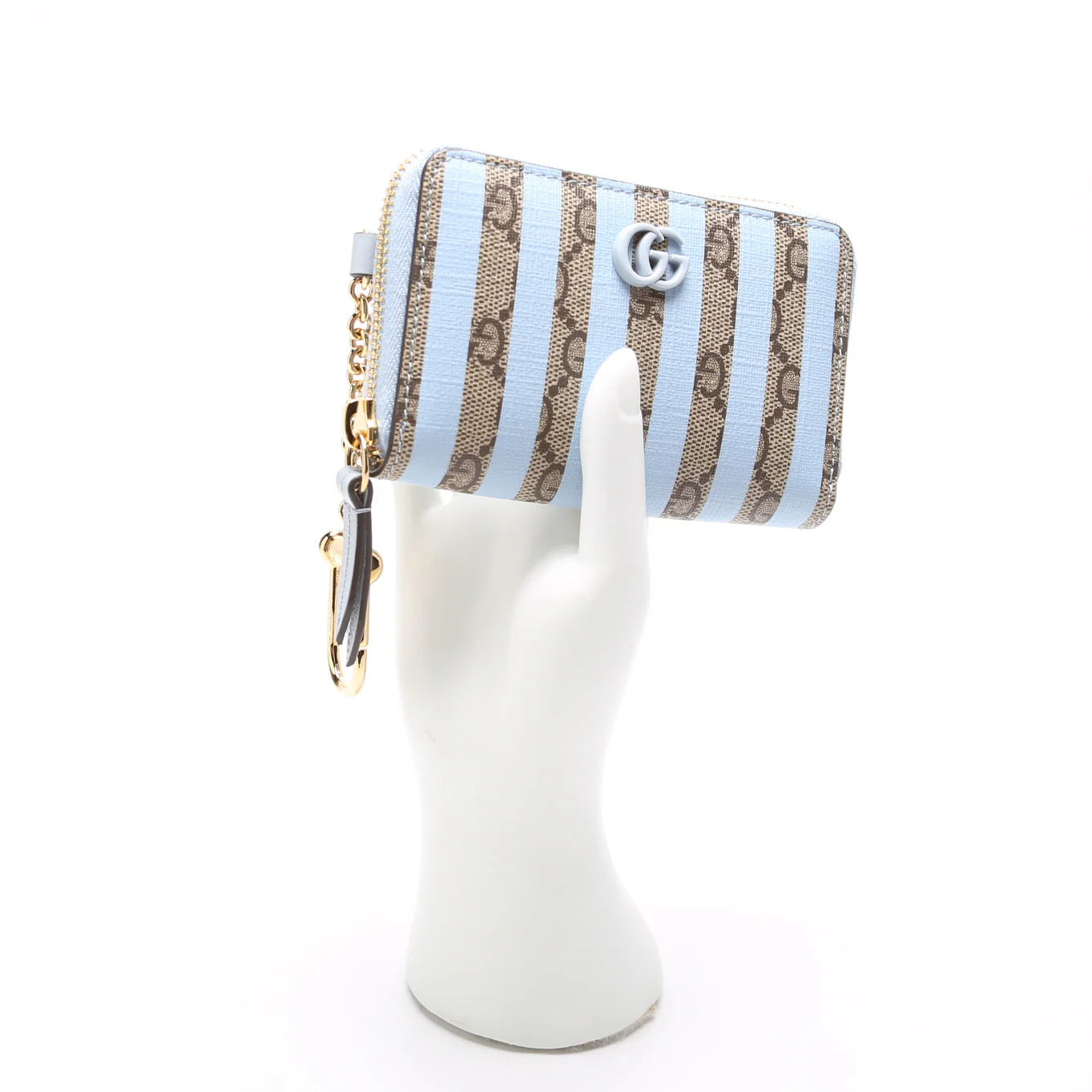 701485 Love Parade Zip Card Case Blue - Image 9