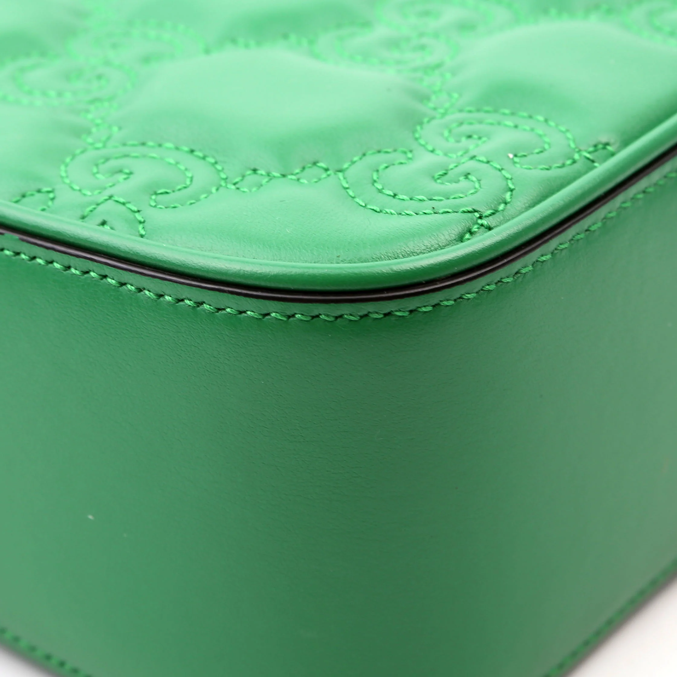 702234 GG Matelasse Small Green - Image 7