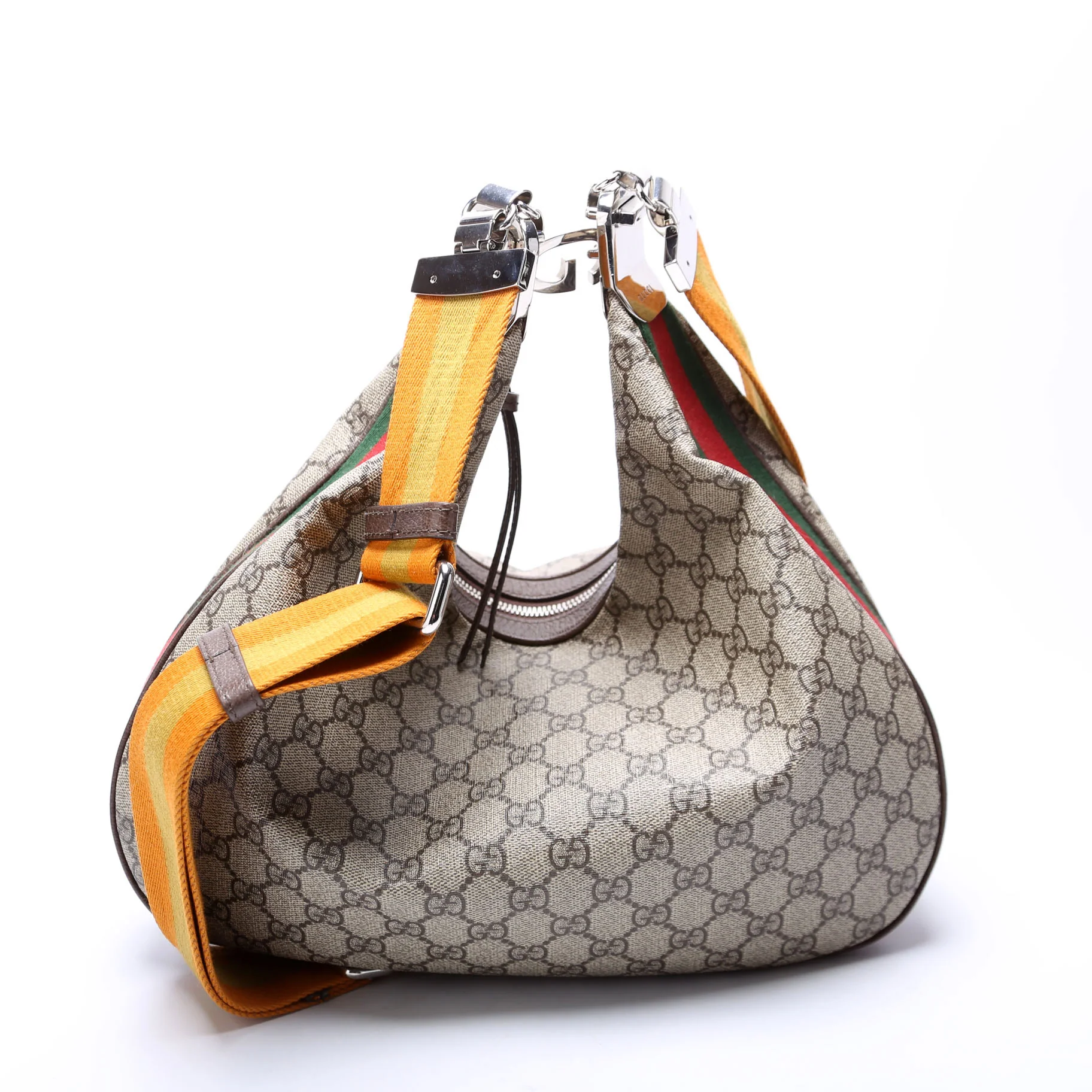 702823 Attache GG Supreme Shoulder Bag Medium - Image 3