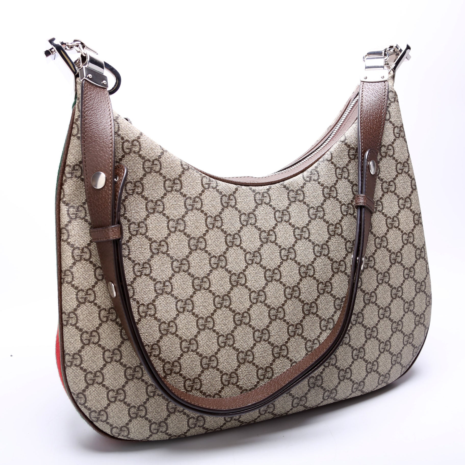 702823 Attache GG Supreme Shoulder Bag Medium - Image 2
