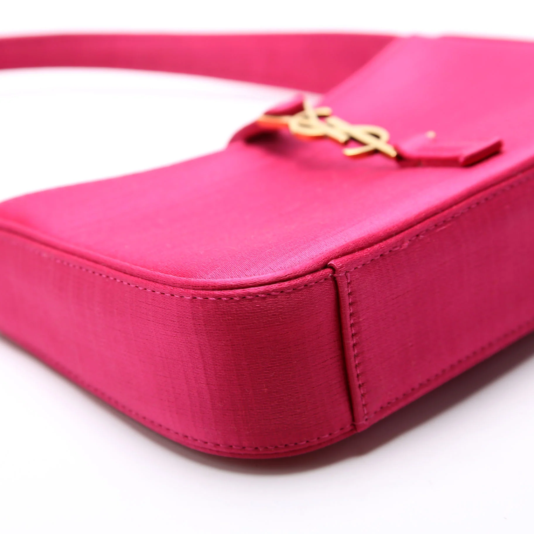 710318 Le 5 A 7 Mini Hobo Satin Pink - Image 4