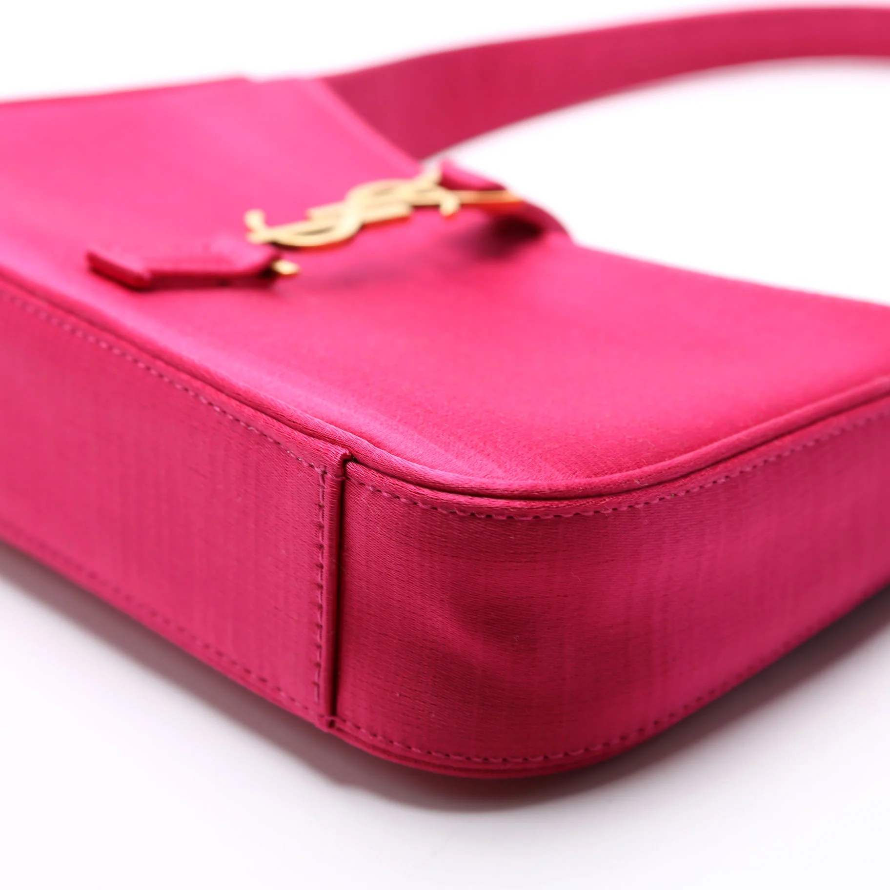 710318 Le 5 A 7 Mini Hobo Satin Pink - Image 5