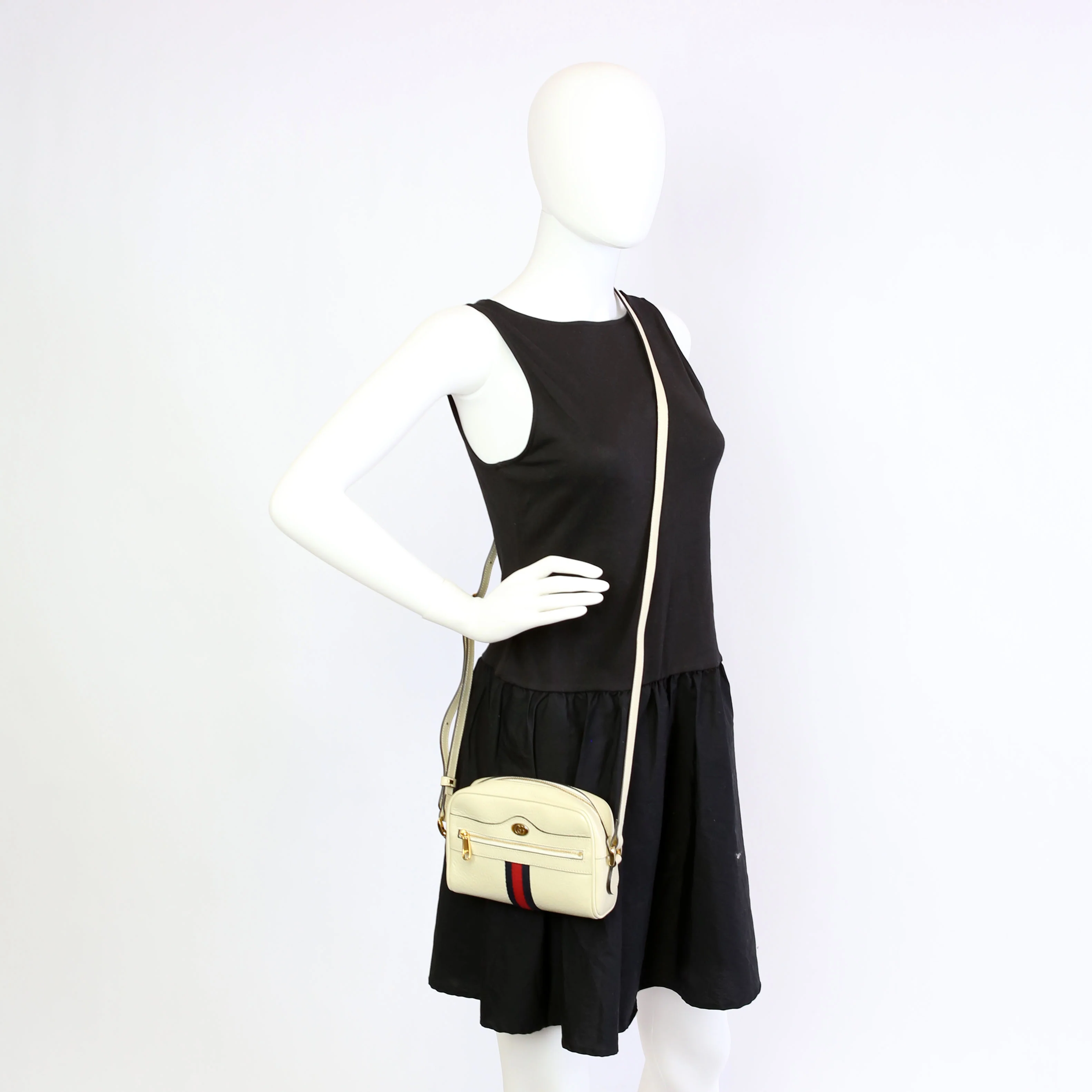 719885 GG Supreme Mini Ophidia White - Image 11