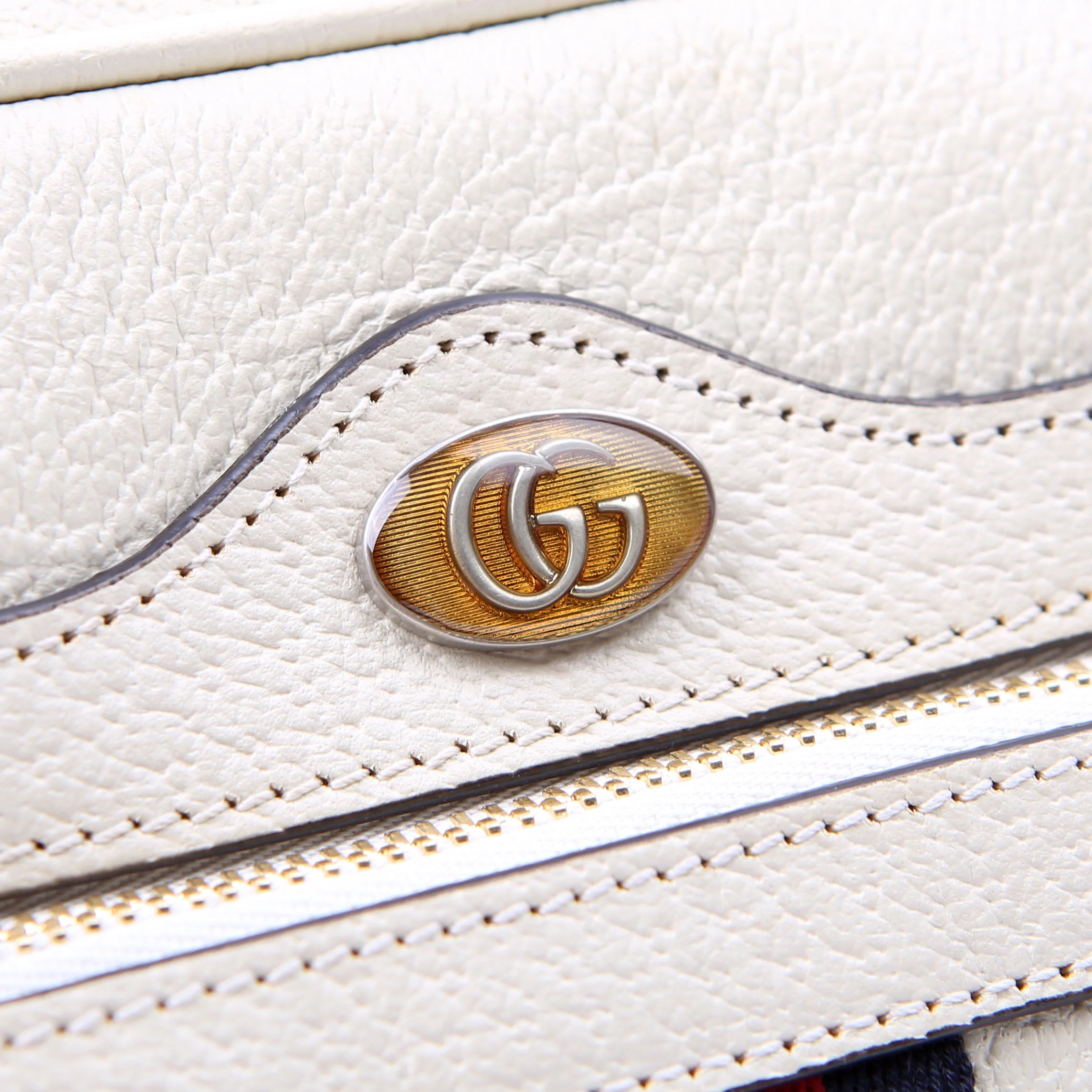 719885 GG Supreme Mini Ophidia White - Image 7