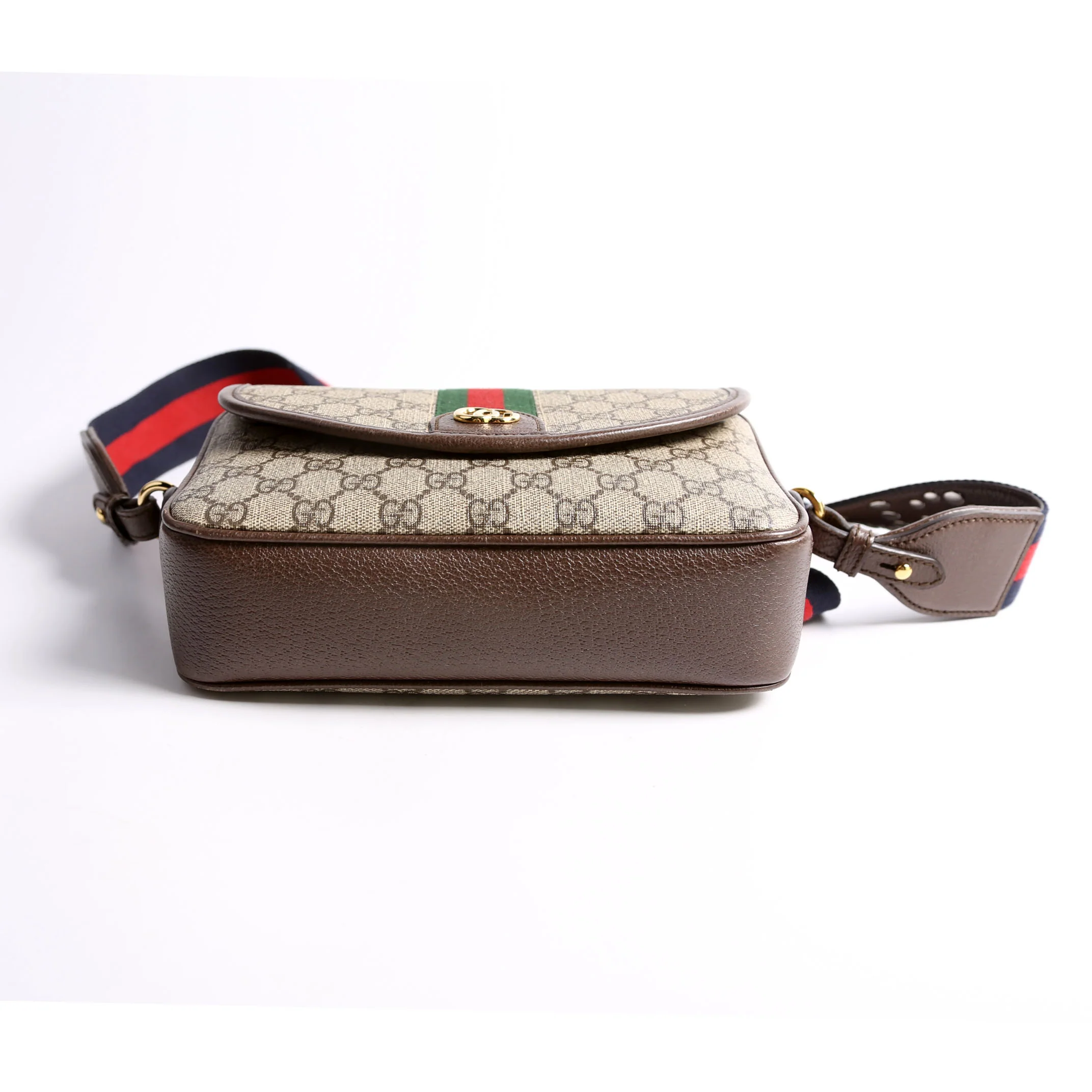 722117 Ophidia GG Small Shoulder Bag Brown - Image 5