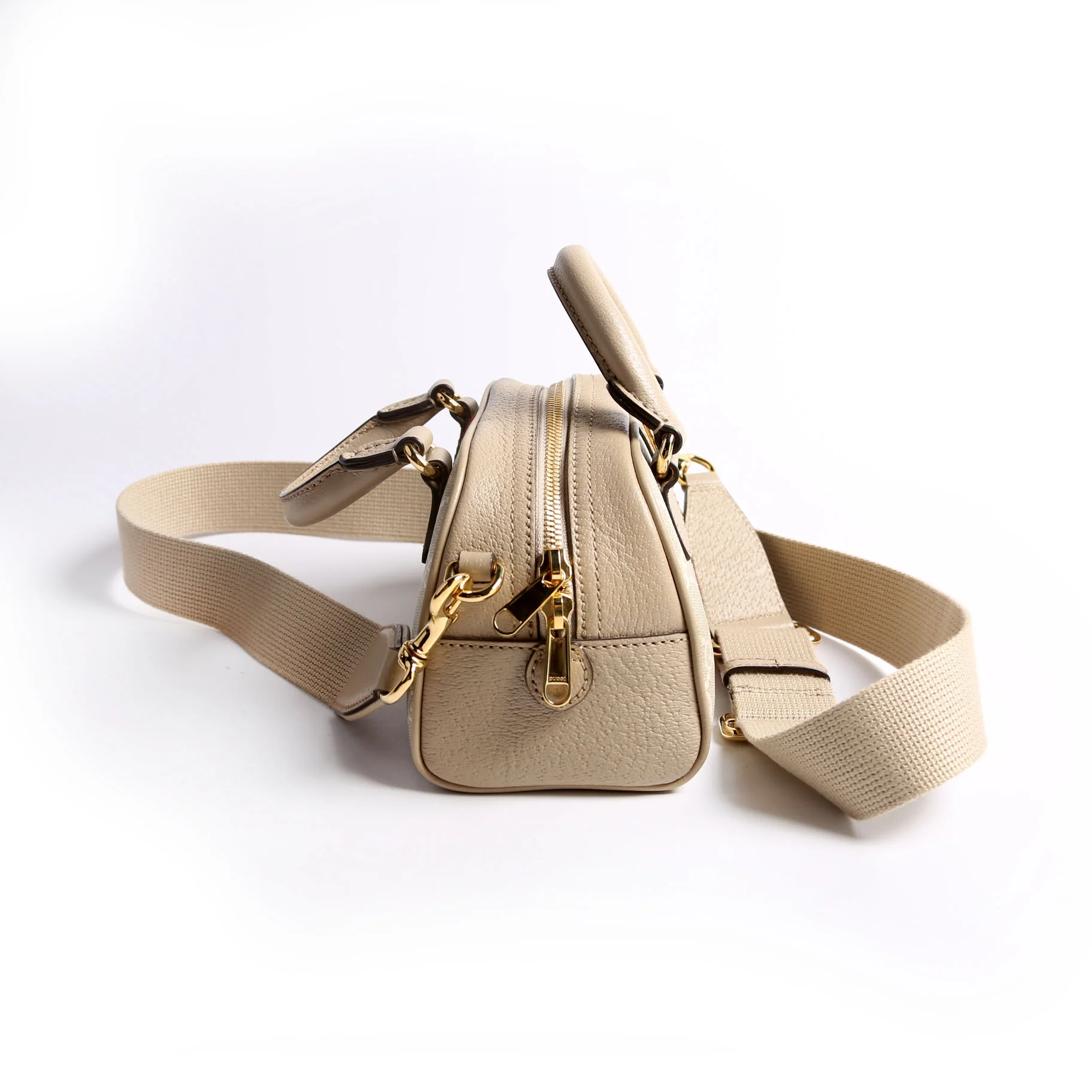 724606 Ophidia TH Bowler Mini GG Supreme Beige - Image 3