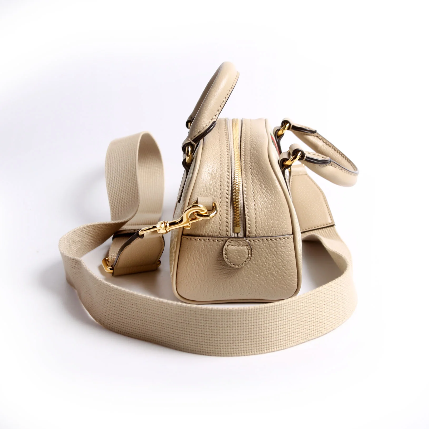 724606 Ophidia TH Bowler Mini GG Supreme Beige - Image 4