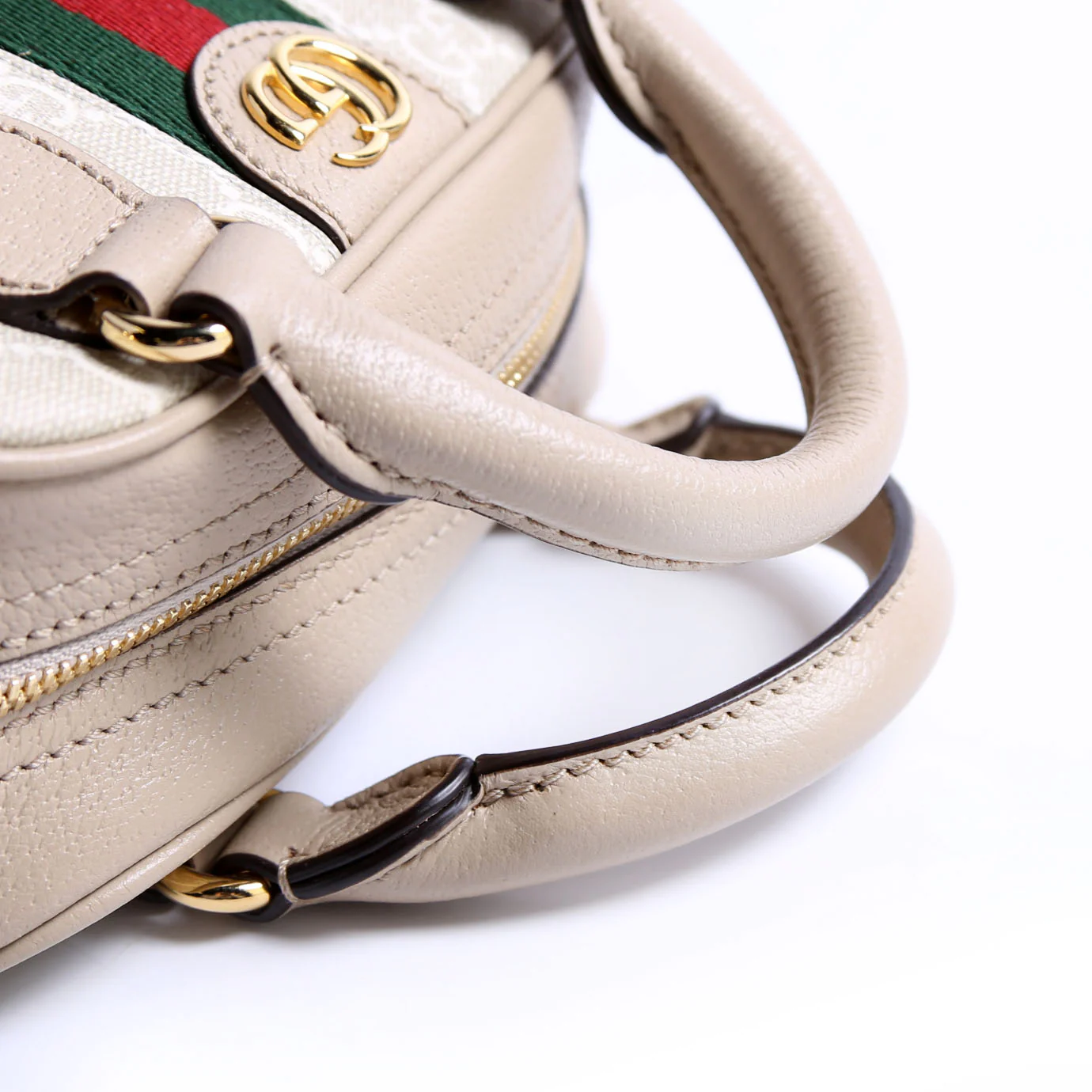 724606 Ophidia TH Bowler Mini GG Supreme Beige - Image 9