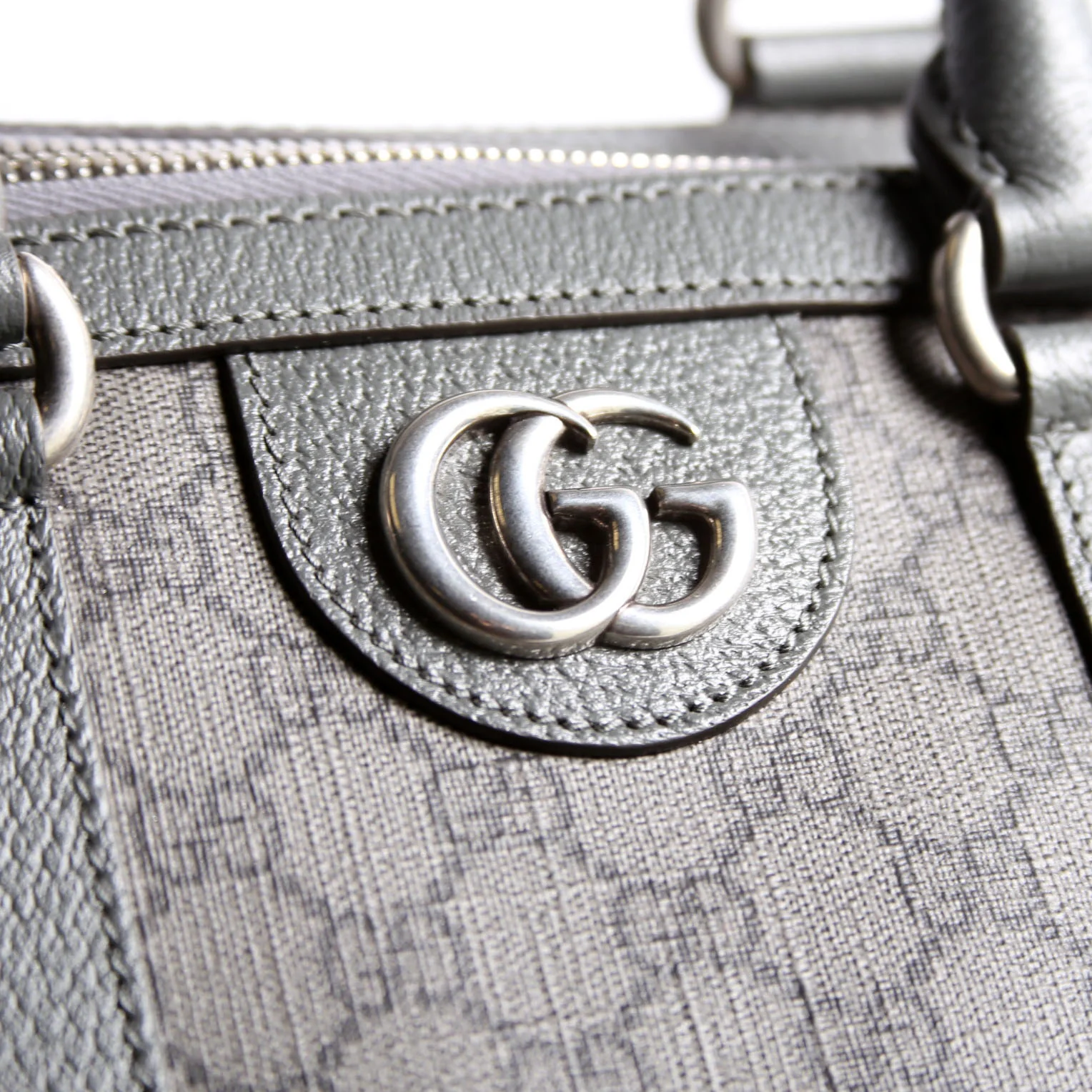 724612 Savoy Large Duffle Bag Grey - Image 12