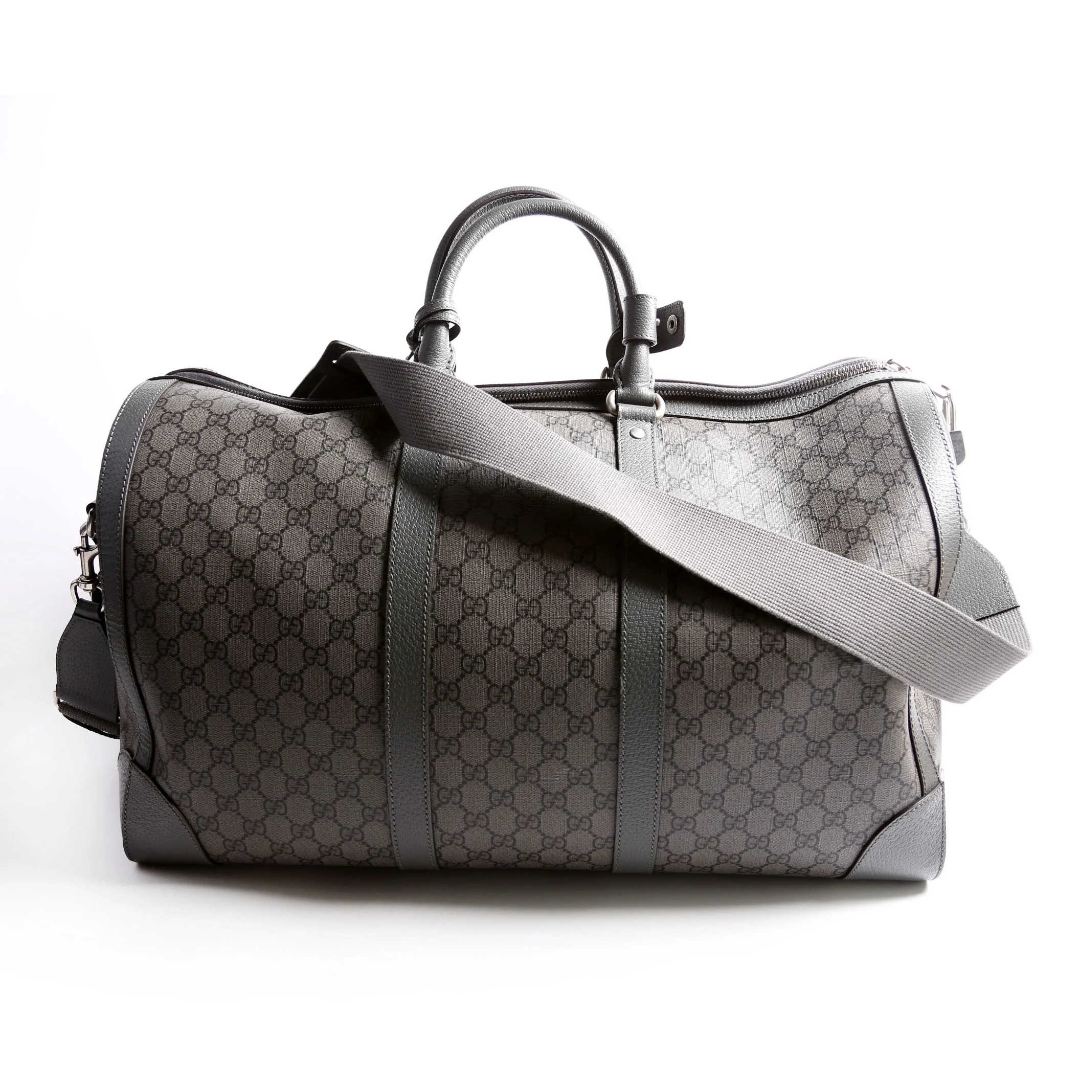 724612 Savoy Large Duffle Bag Grey - Image 2