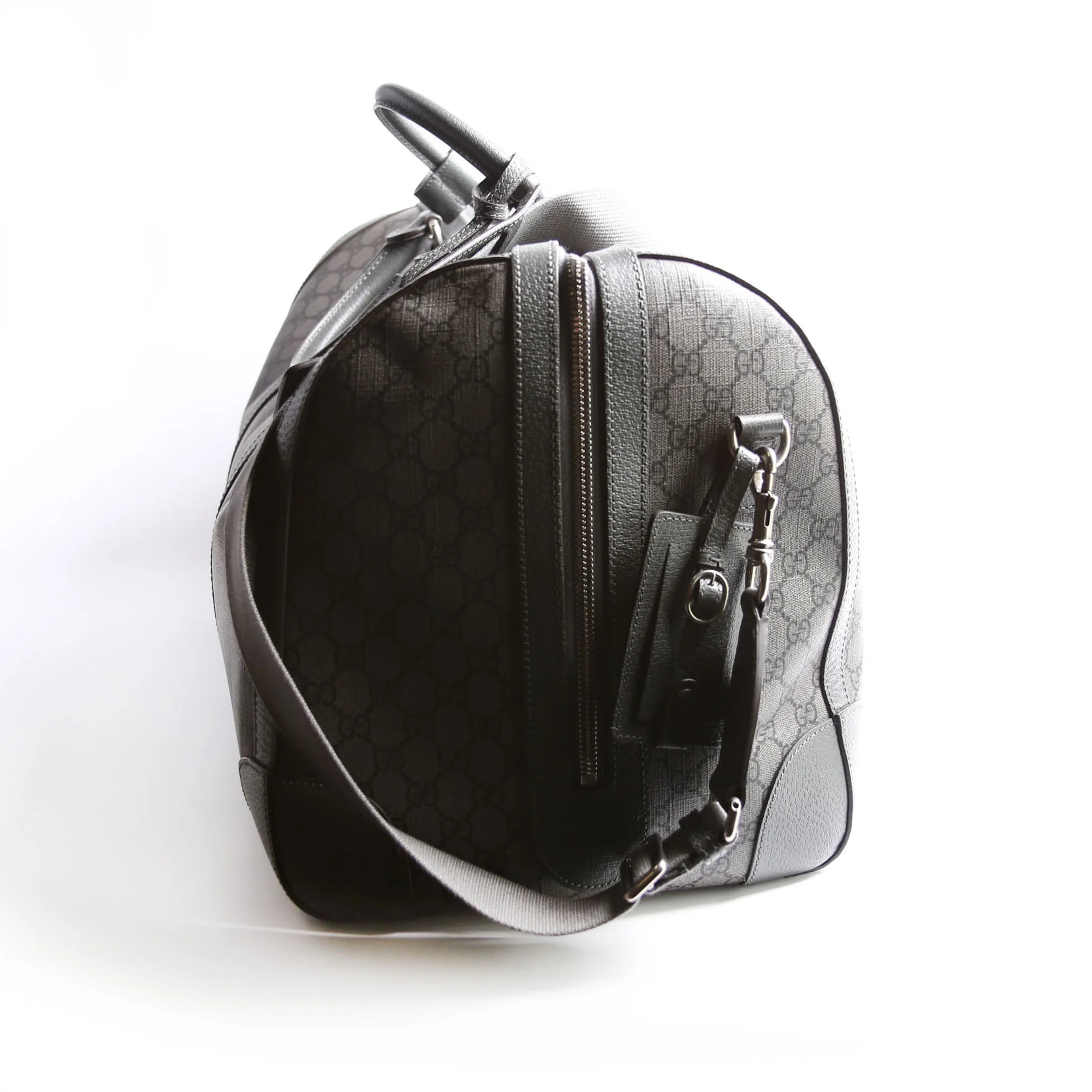 724612 Savoy Large Duffle Bag Grey - Image 4