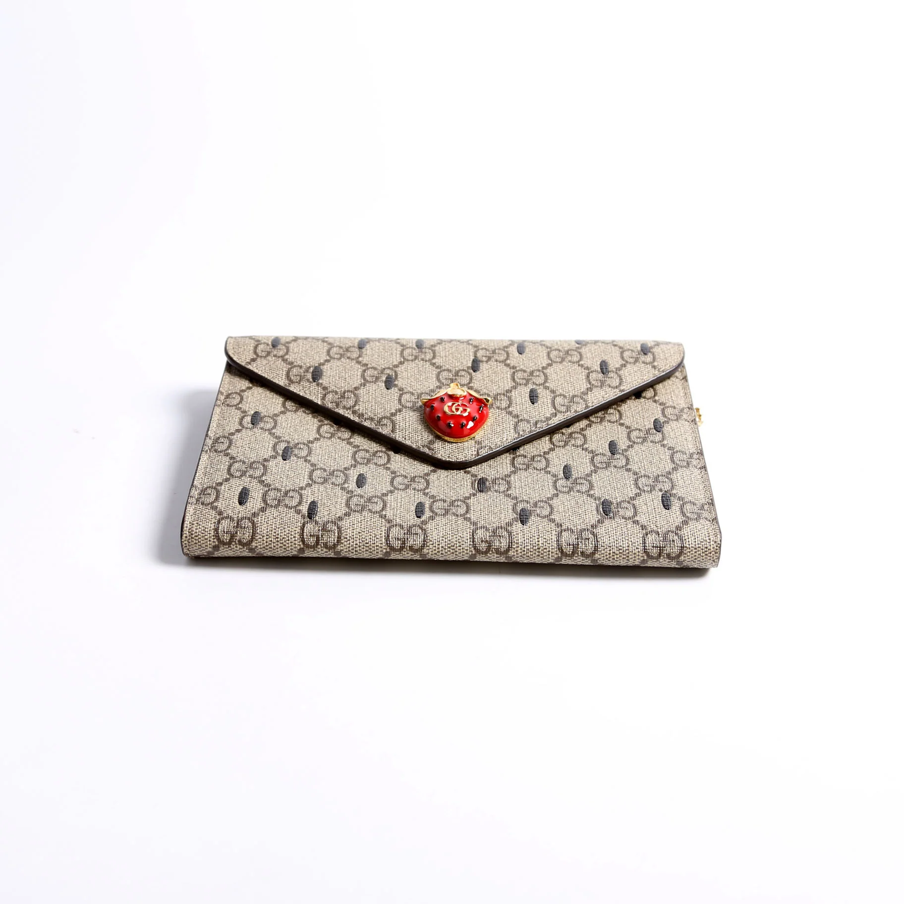 726249 GG Supreme Wallet On Chain Strawberry - Image 3