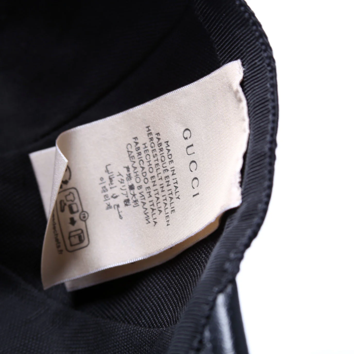 727562 Jumbo GG Baseball Cap Size XL Black - Image 7