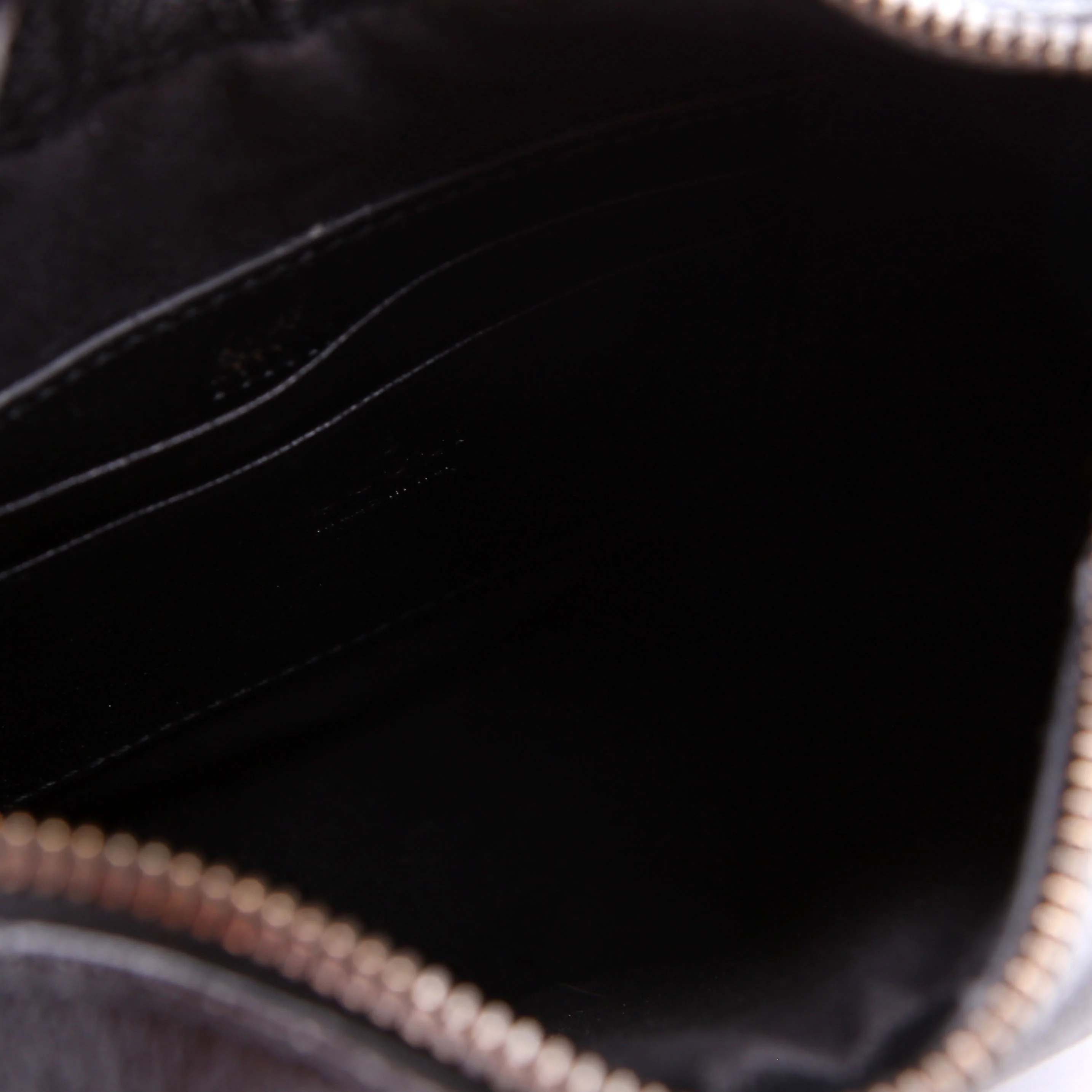 731817 Aphrodite Leather Small Shoulder Black - Image 17