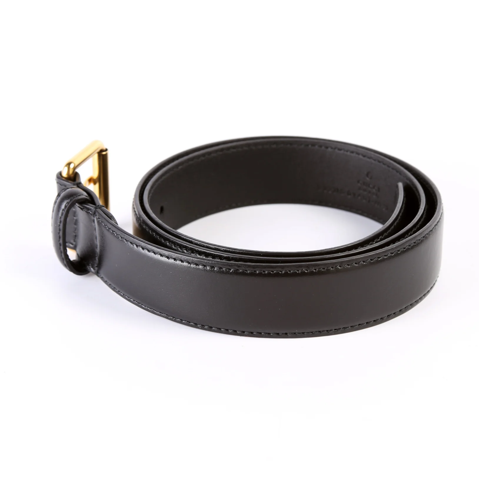 732316 Smooth Leather Belt Size 80/32 - Image 4