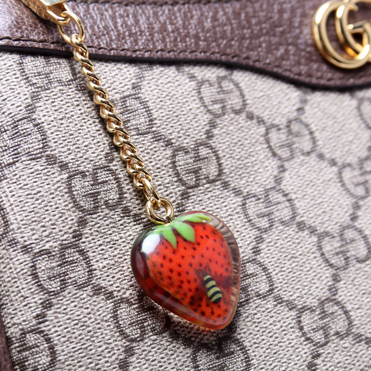 735132 GG Supreme Ophidia Charm Small Handbag - Image 7