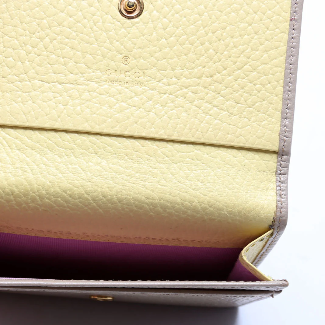 739525 GG Marmont Card Case Beige - Image 7