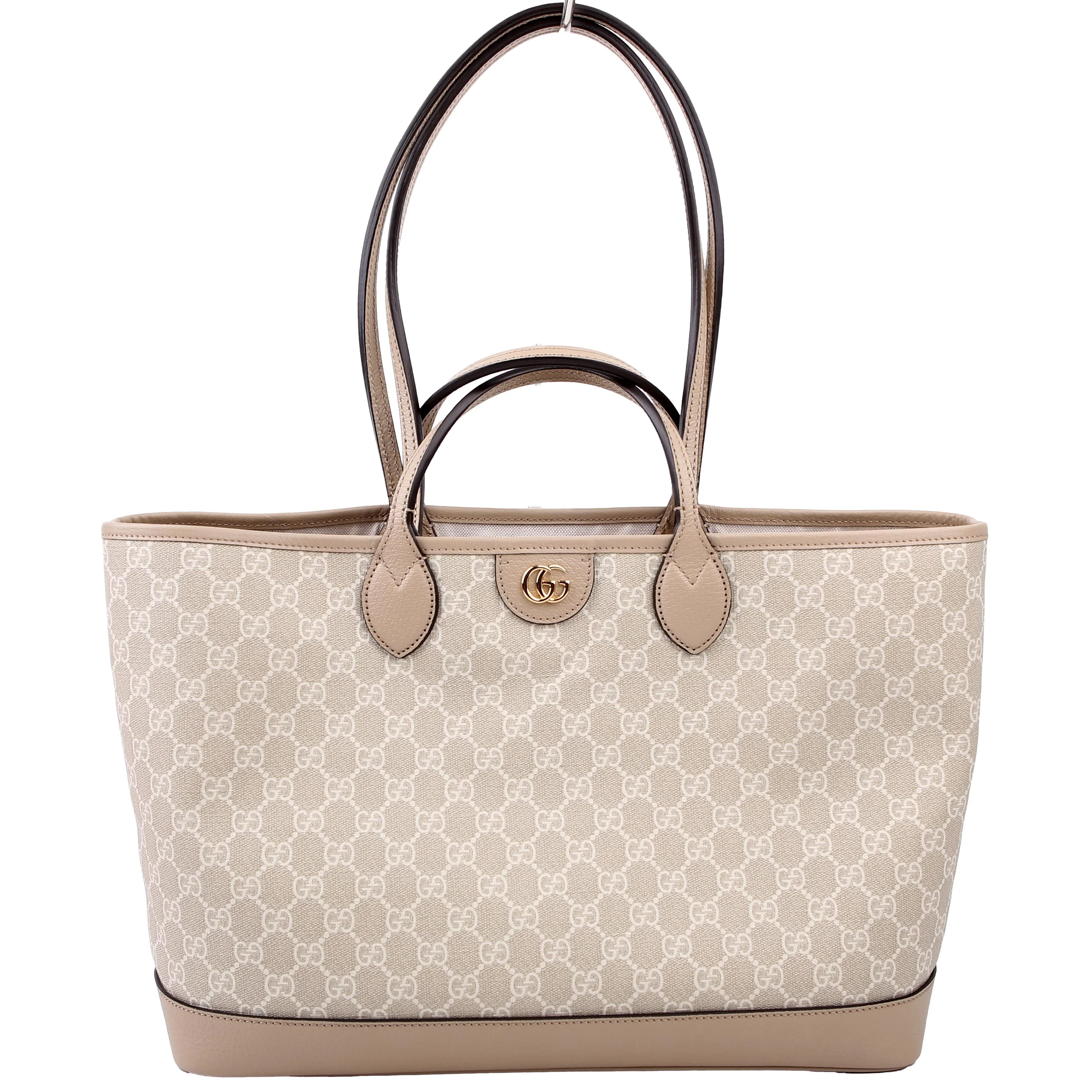 739730 Ophidia GG Supreme Medium Tote Beige