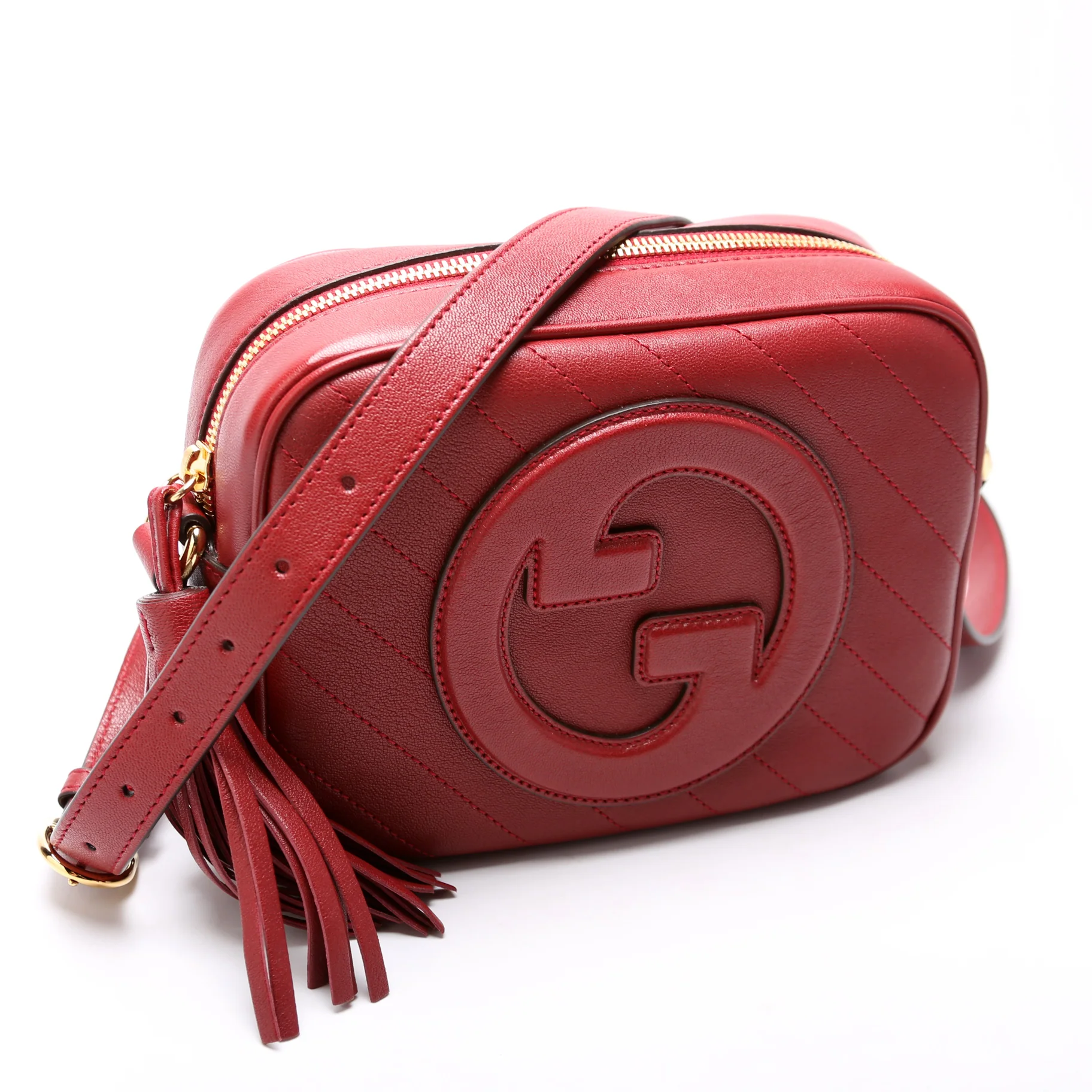742360 Blondie Small Shoulder Bag Red - Image 2