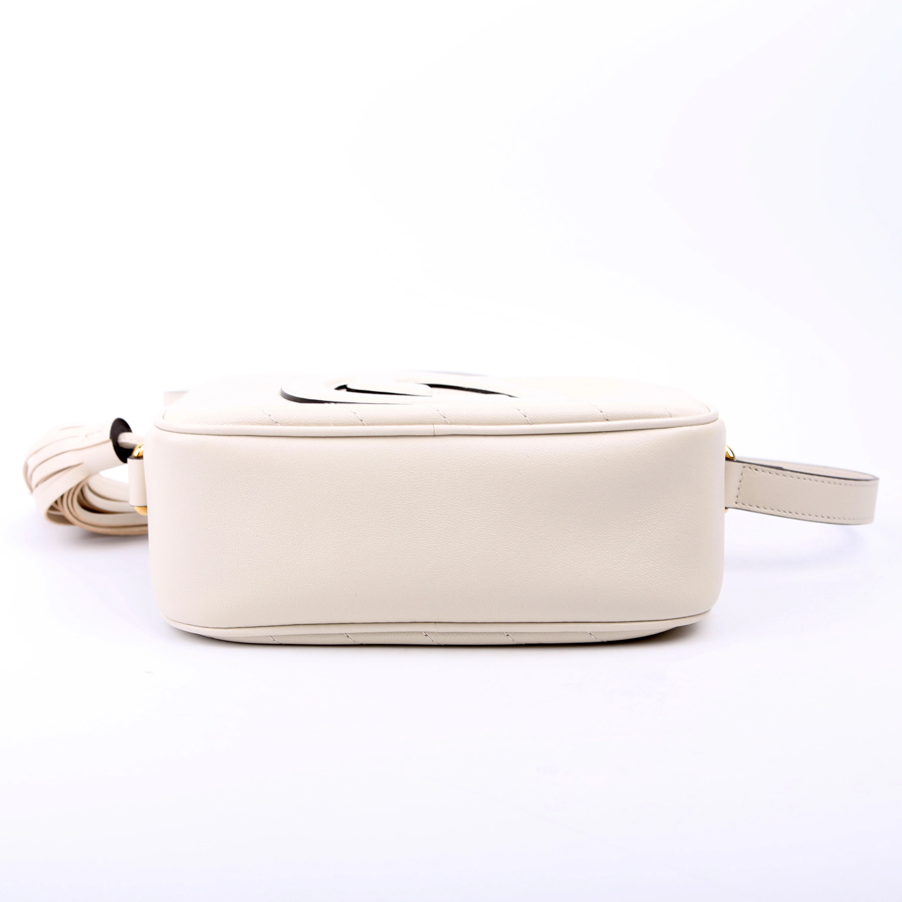 742360 Blondie Small Shoulder Bag White - Image 4