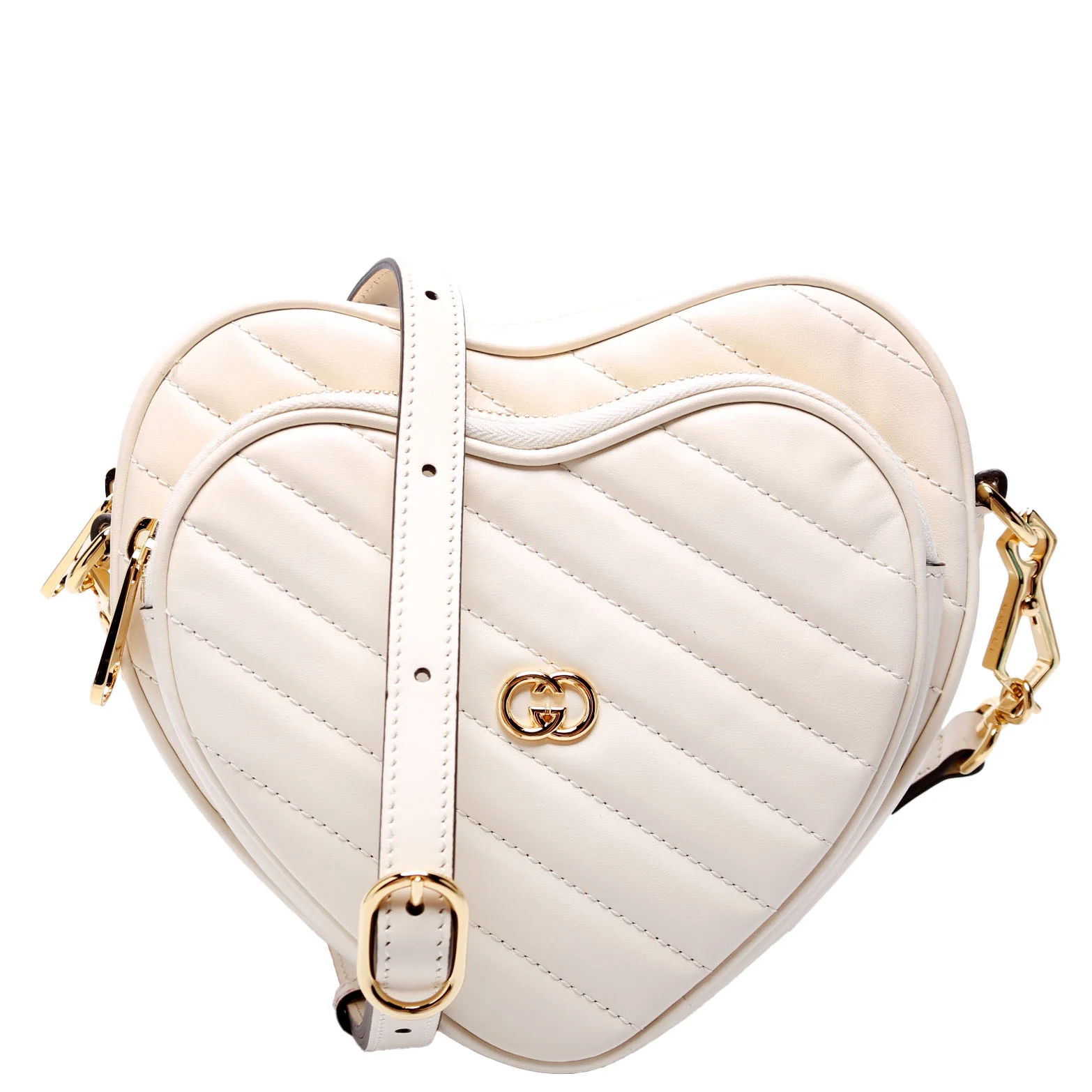 751628 Interlock G Mini Heart Crossbody