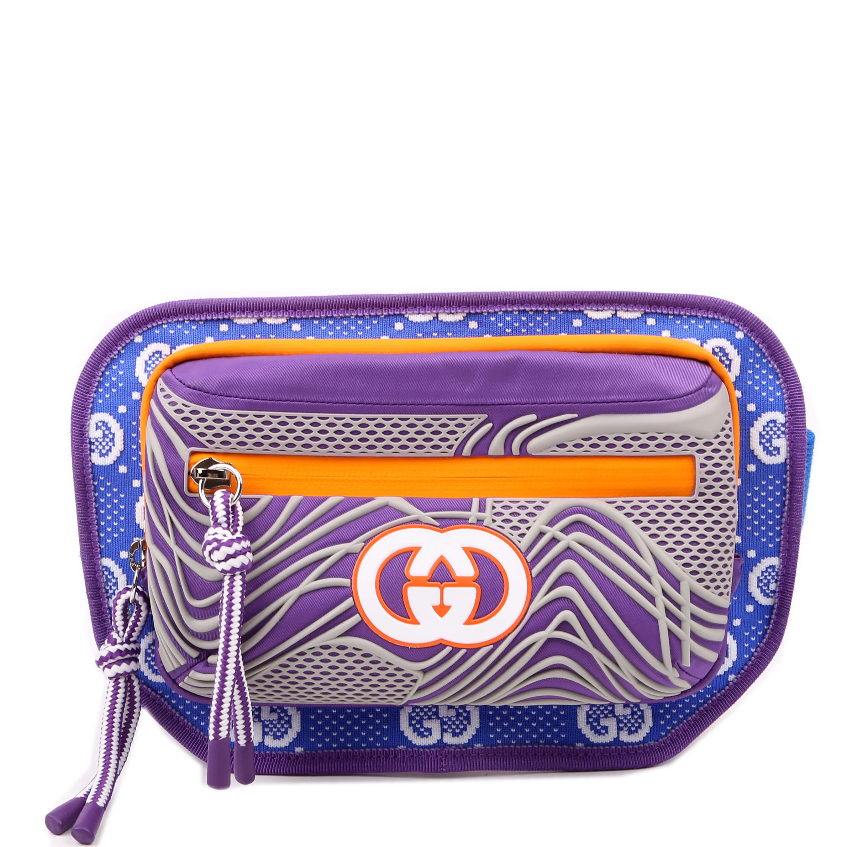 752102 GG Nylon/Rubber Belt Bag